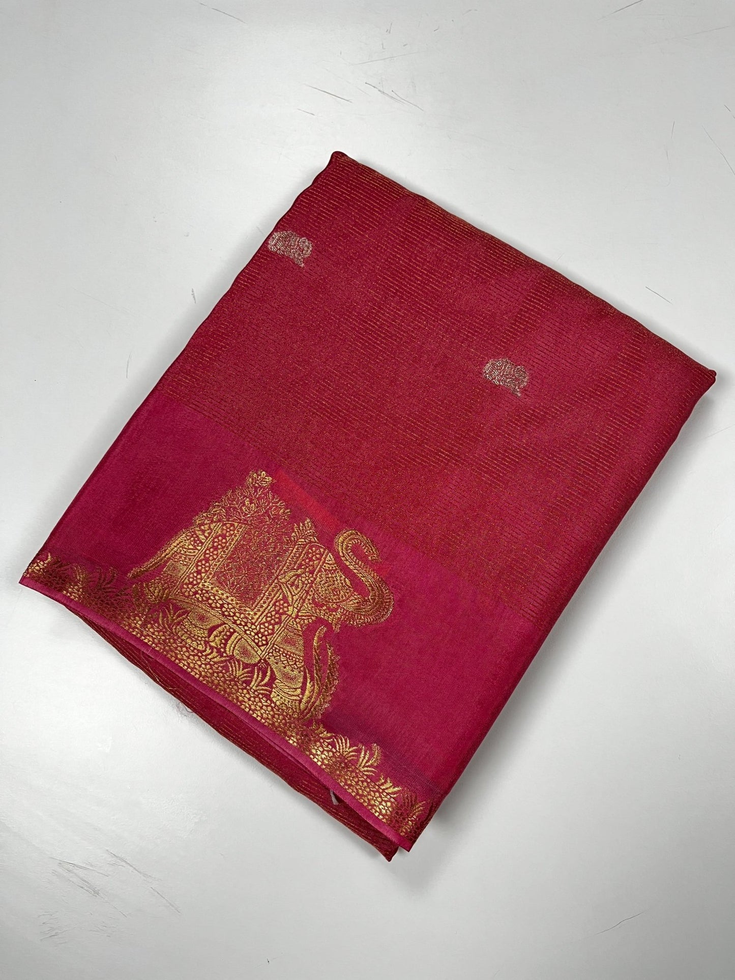 FANCY SEMI CREPE SILK SAREES - B S CHANNABASAPPA & SONS