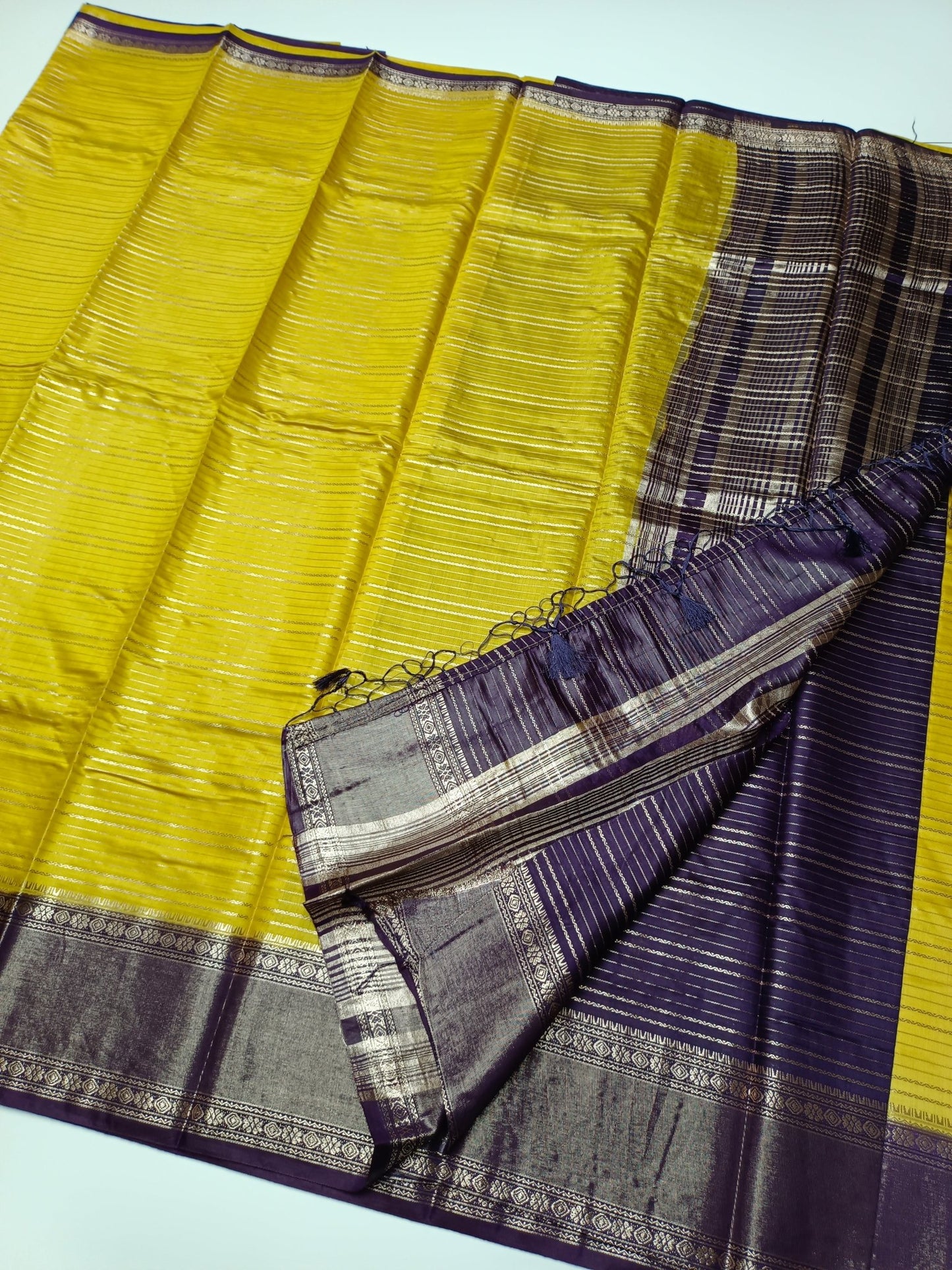 FANCY CREPE SAREE - B S CHANNABASAPPA & SONS