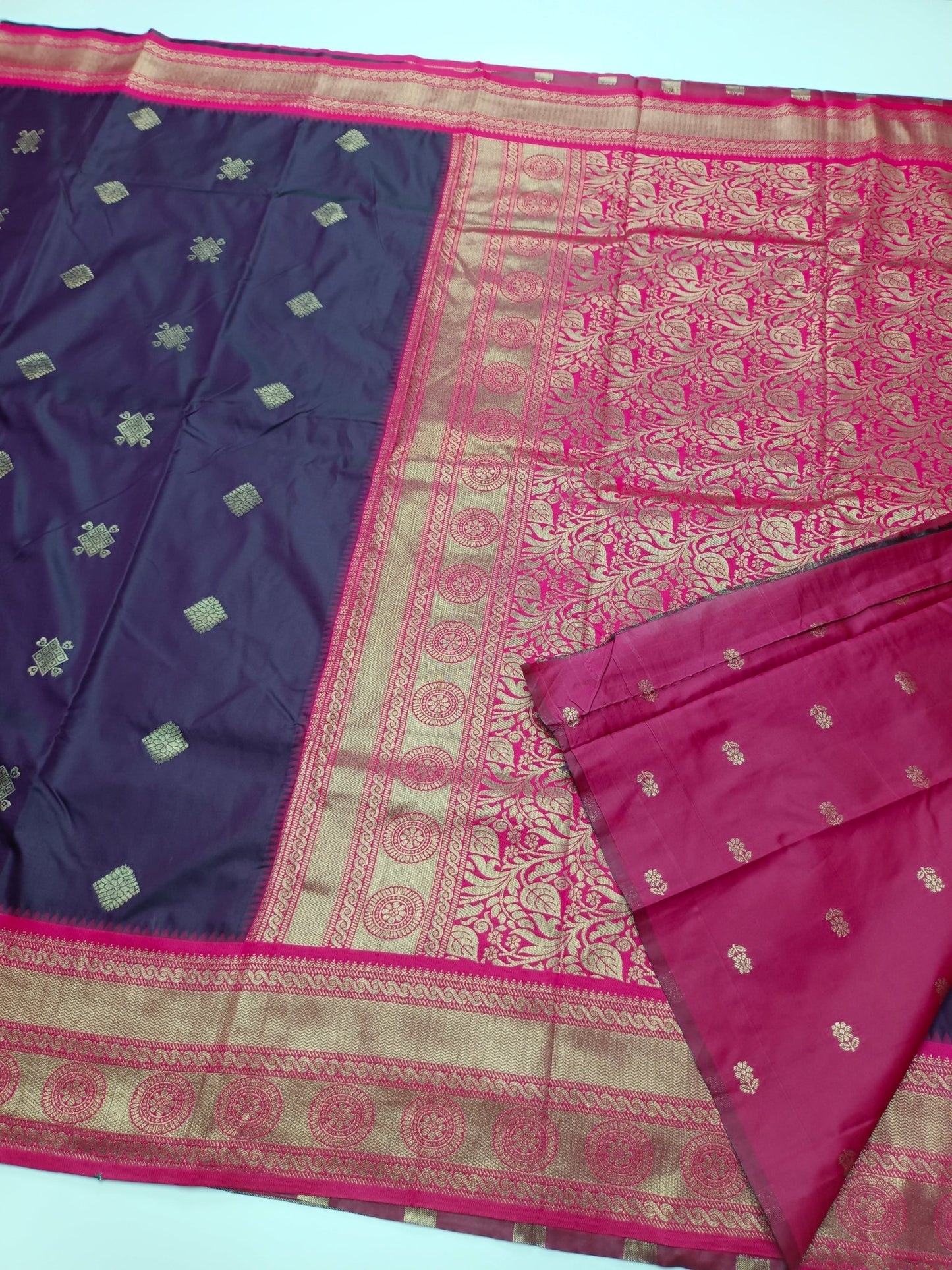 FANCY BRIDAL SOFT SILK SAREE - B S CHANNABASAPPA & SONS