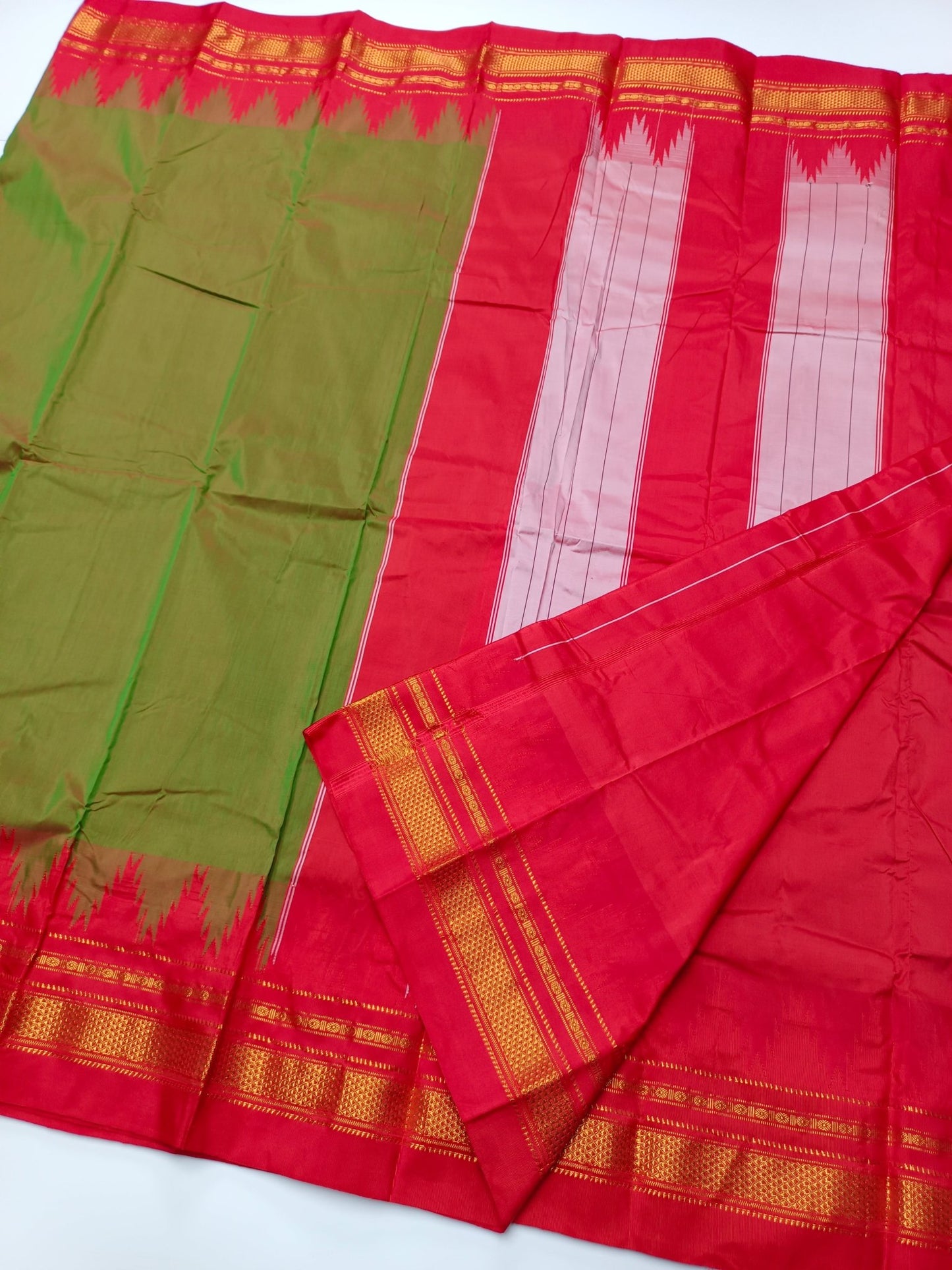 FANCY ILKAL COTTON SAREE - B S CHANNABASAPPA & SONS