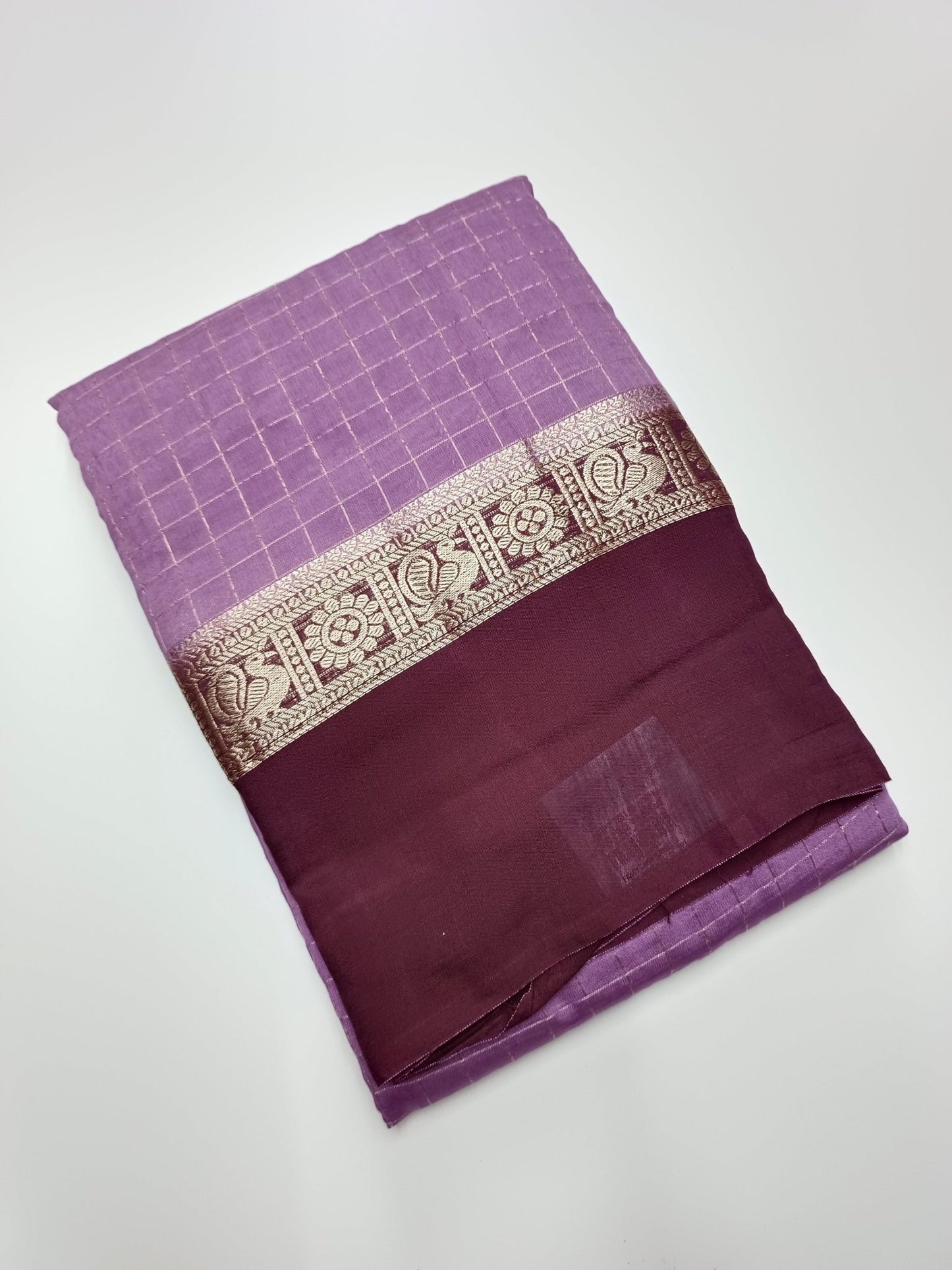 FANCY CHANDERI COTTON SAREE - B S CHANNABASAPPA & SONS
