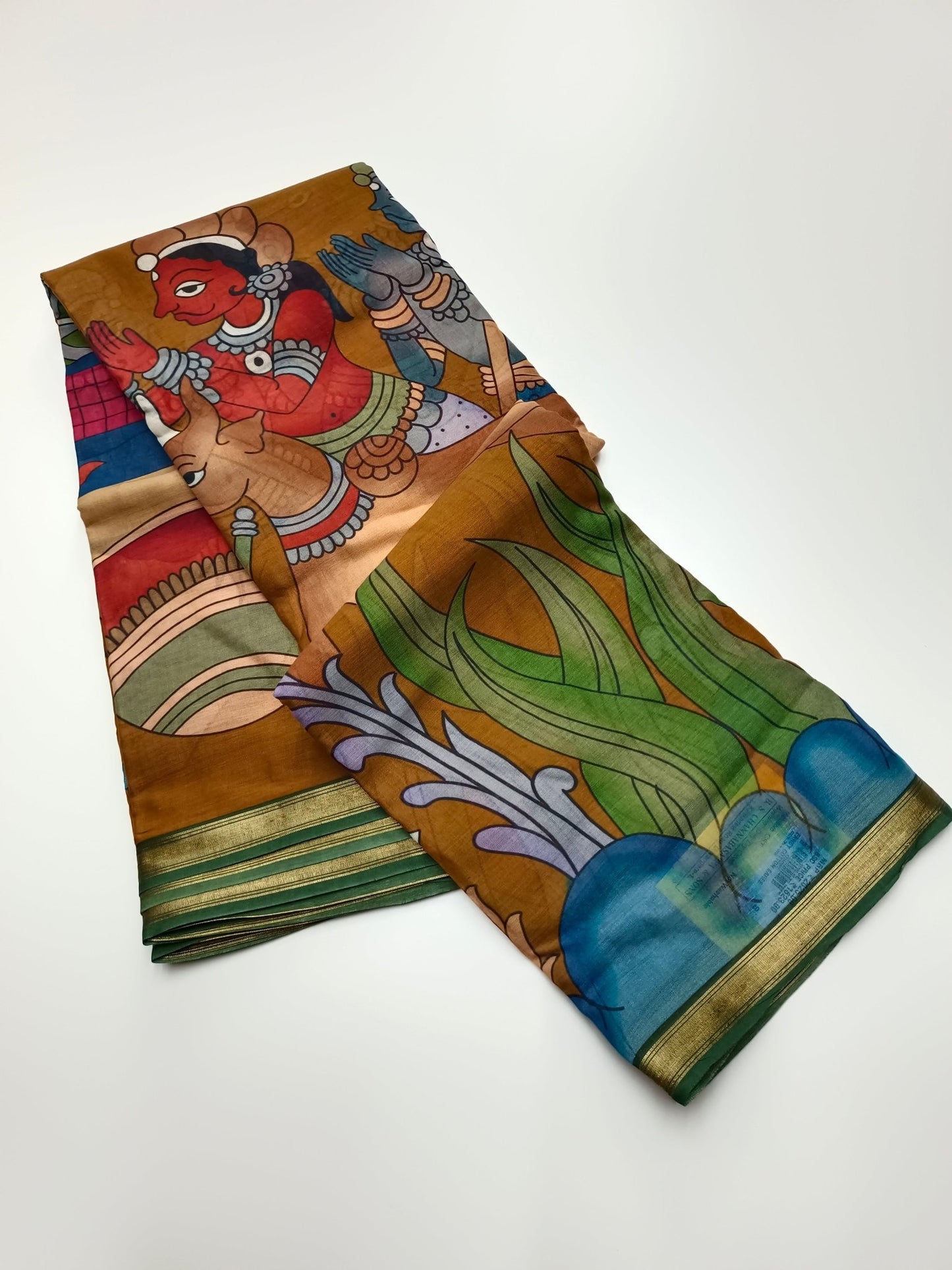 FANCY MALBARI COTTON SAREE - B S CHANNABASAPPA & SONS