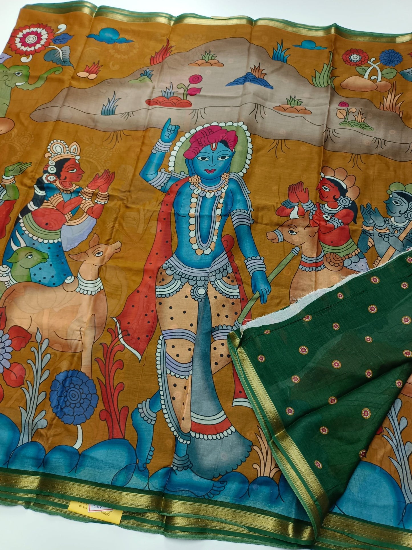 FANCY MALBARI COTTON SAREE - B S CHANNABASAPPA & SONS