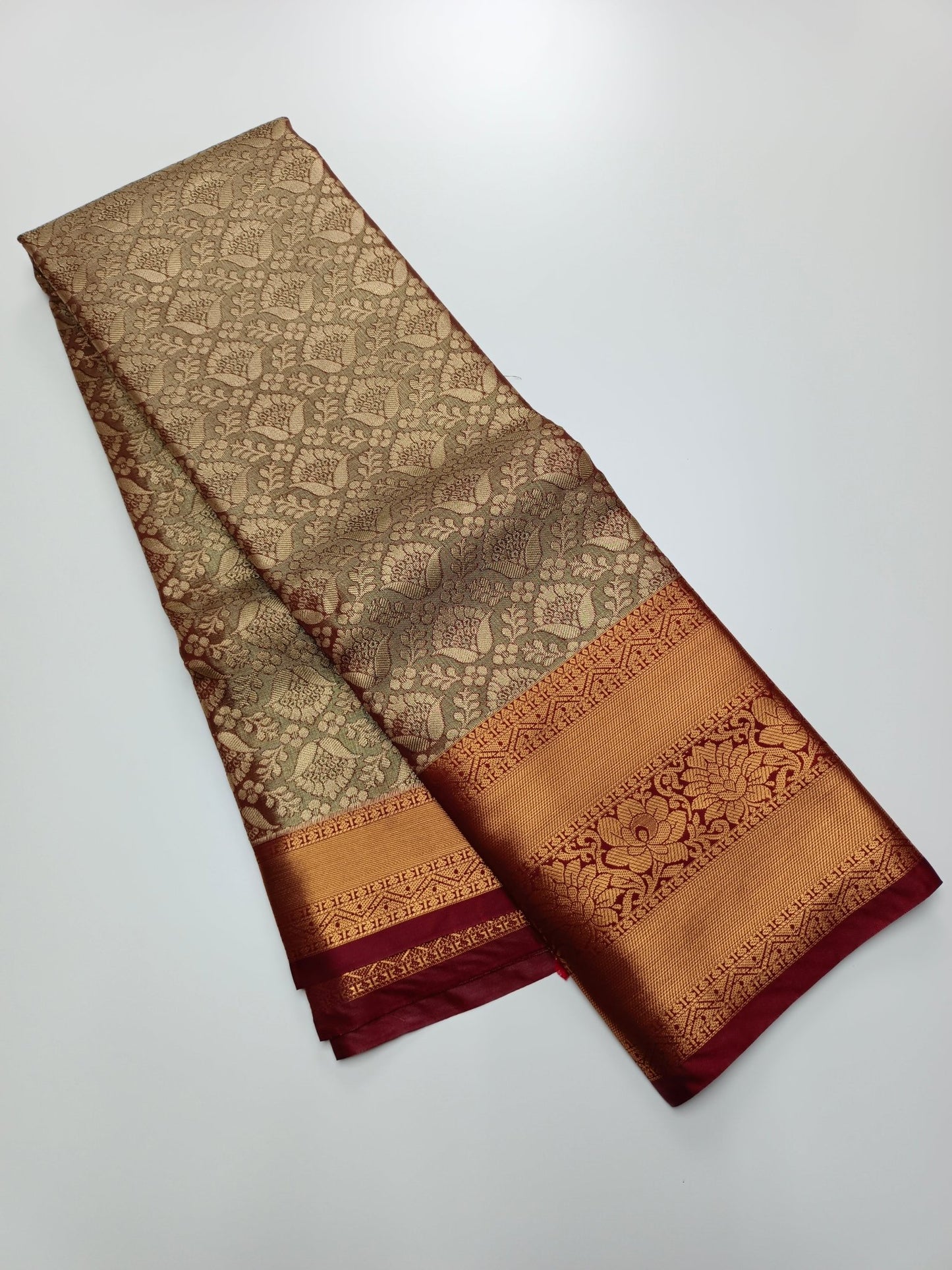 FANCY BRIDAL SILK SAREE - B S CHANNABASAPPA & SONS