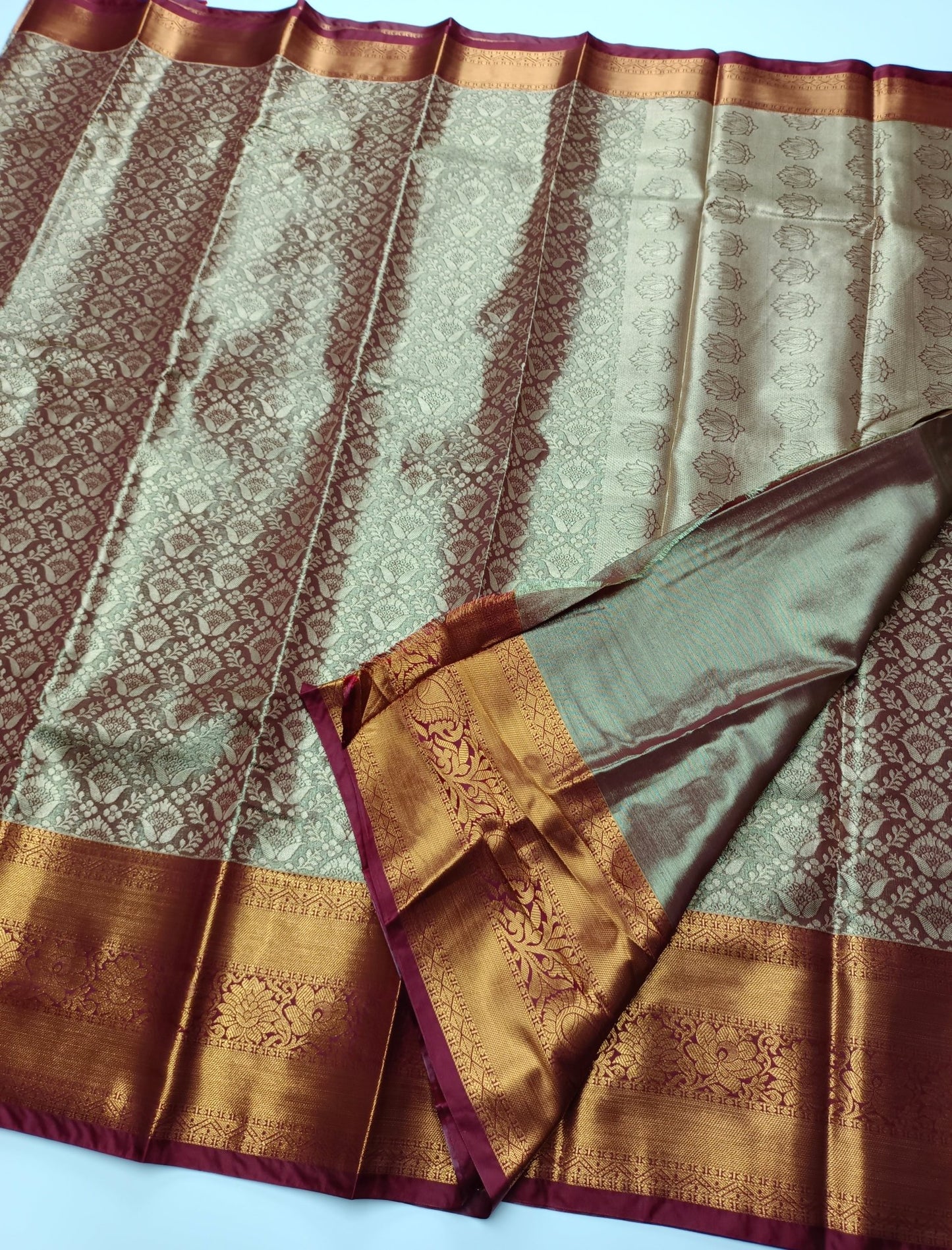 FANCY BRIDAL SILK SAREE - B S CHANNABASAPPA & SONS