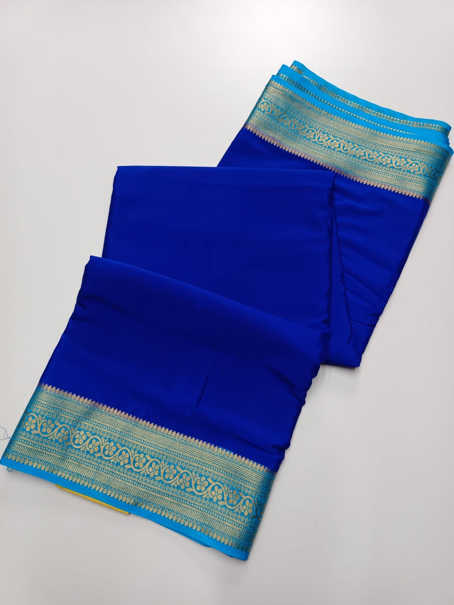SEMI CREPE SILK SAREE - B S CHANNABASAPPA & SONS