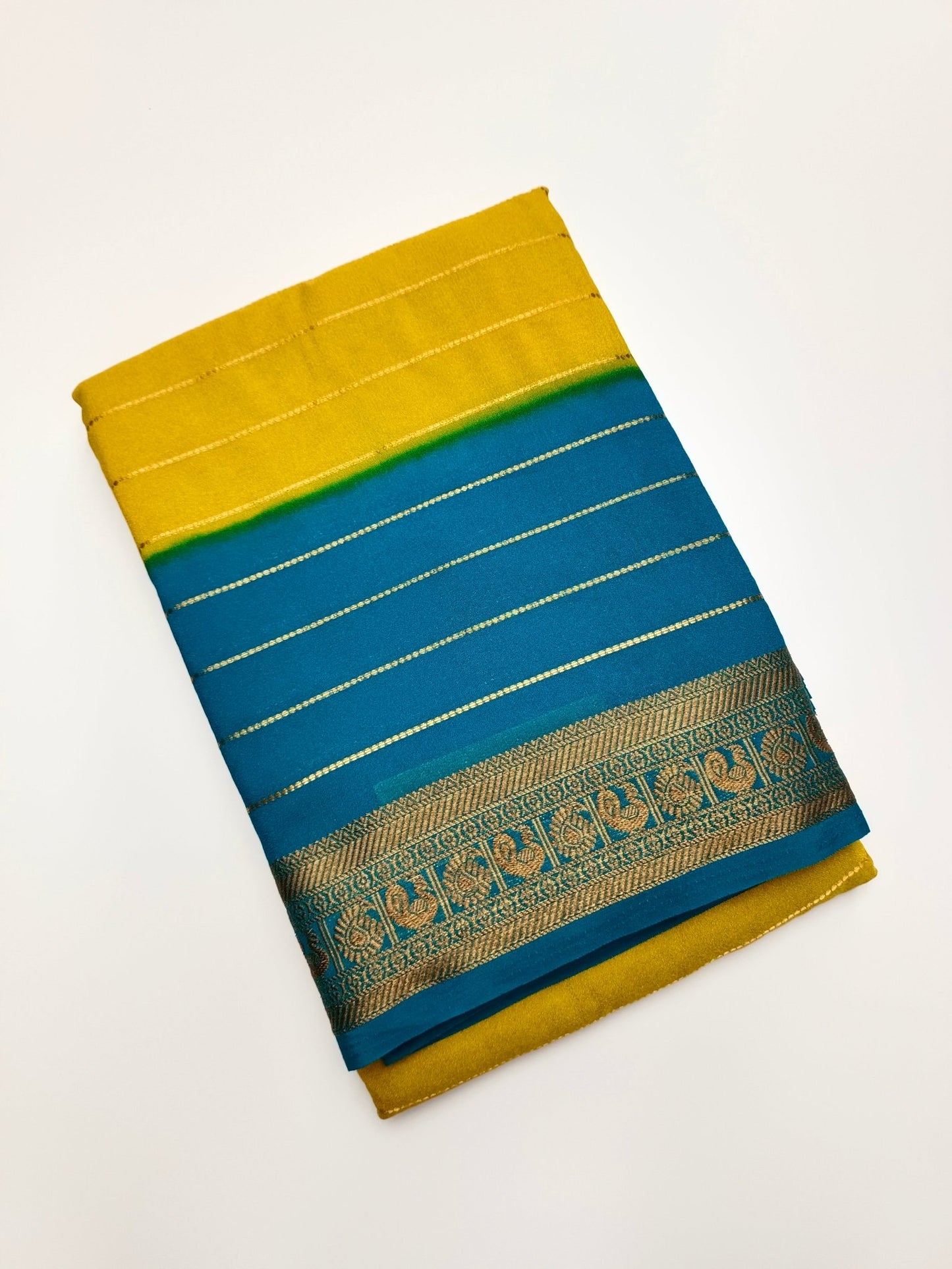 SEMI CREPE SILK SAREE - B S CHANNABASAPPA & SONS