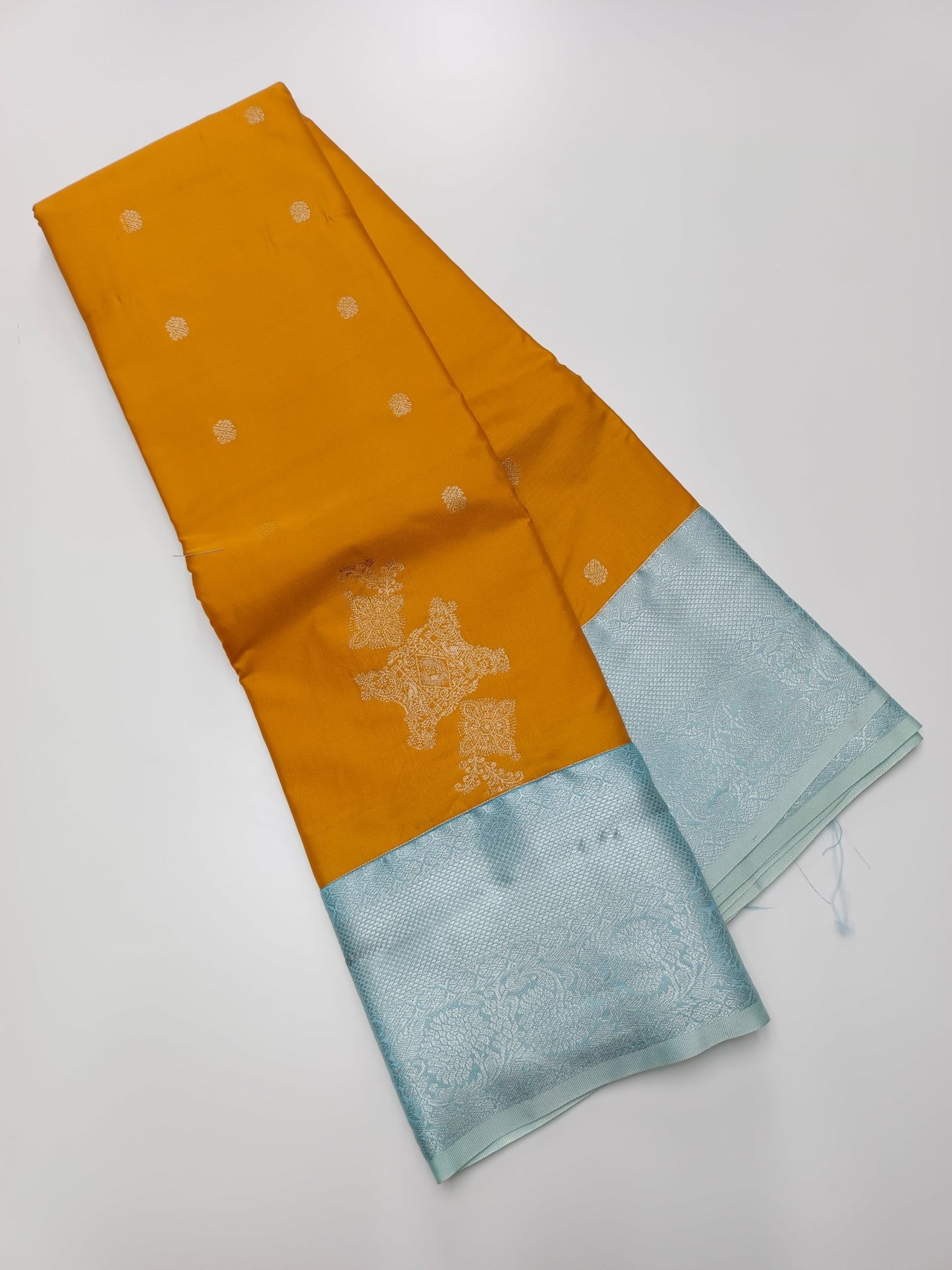 KANCHIPURAM SEMI SILK SAREE - B S CHANNABASAPPA & SONS
