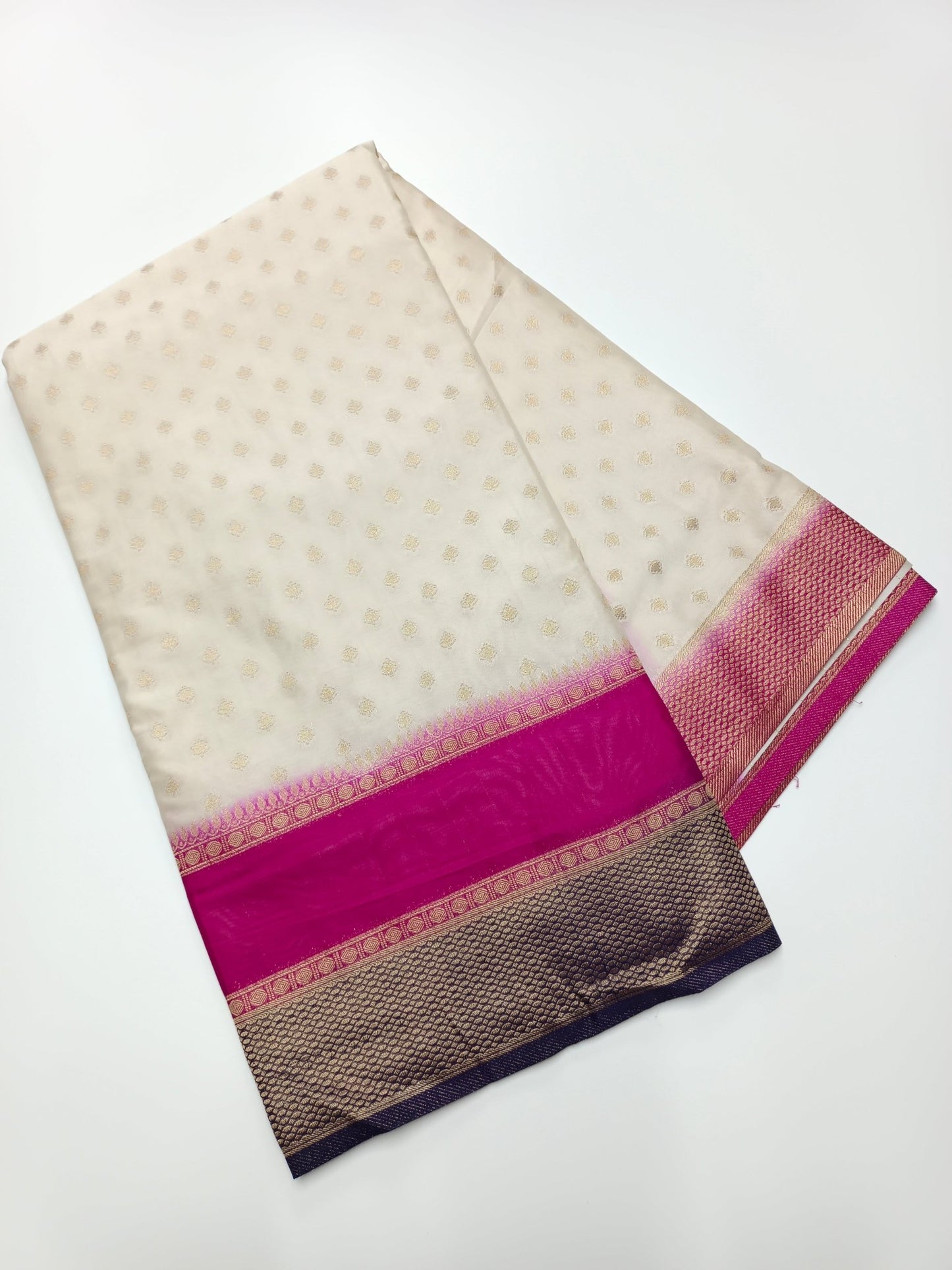 FANCY CREPE SILK SAREE - B S CHANNABASAPPA & SONS