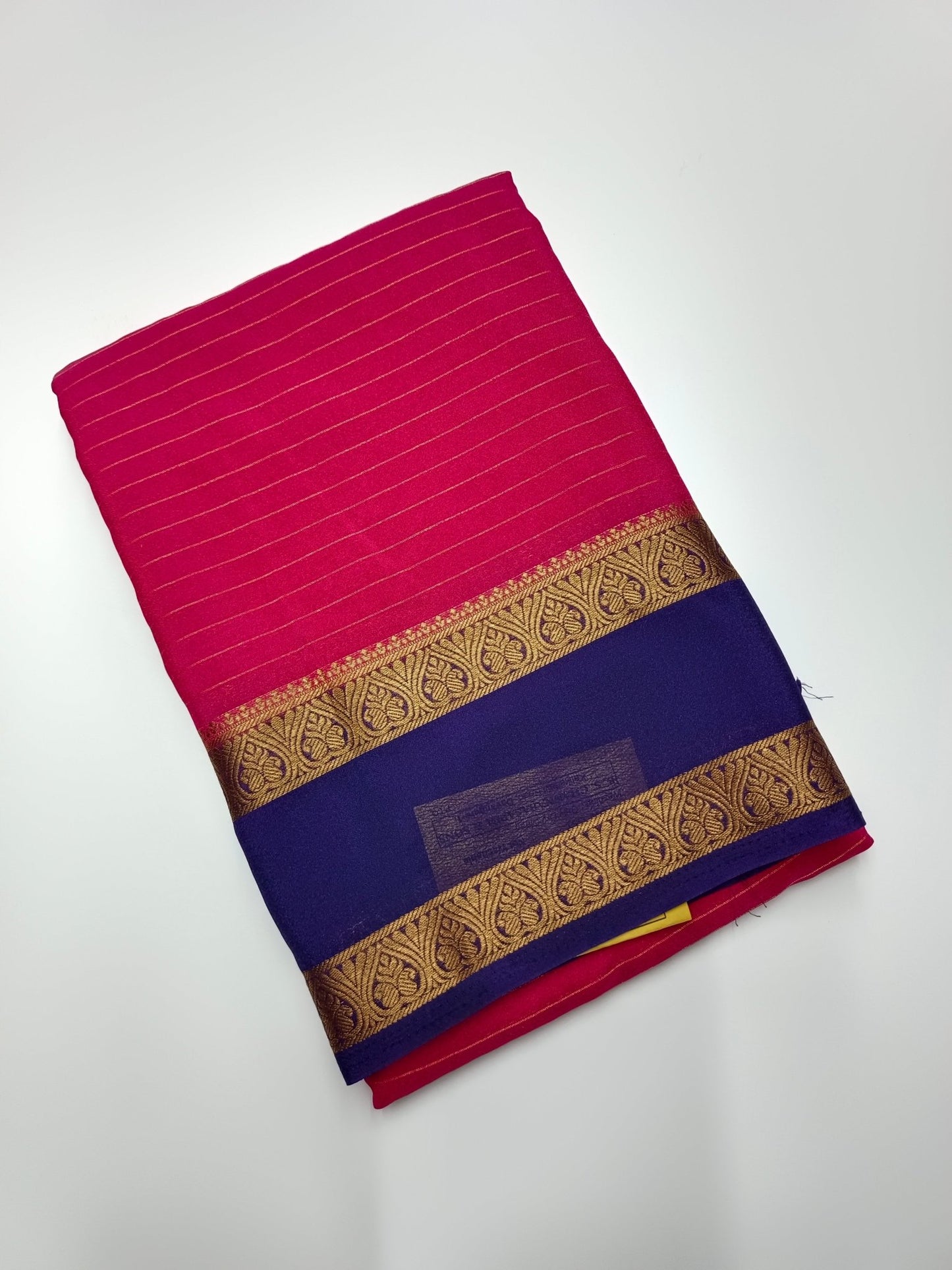 SEMI CREPE SILK SAREE - B S CHANNABASAPPA & SONS