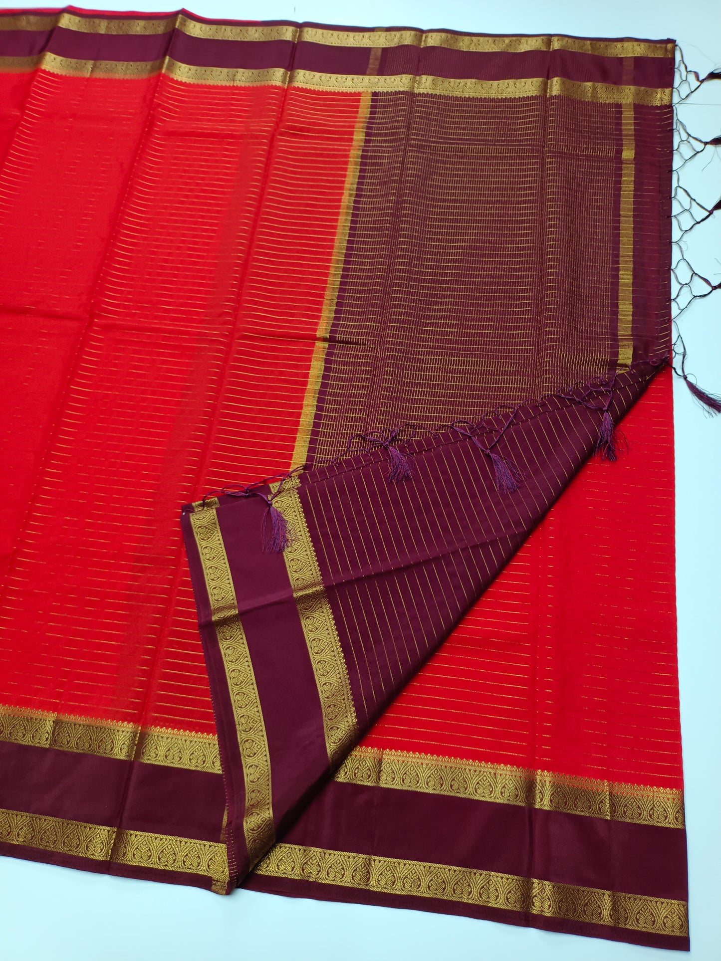 SEMI CREPE SILK SAREE