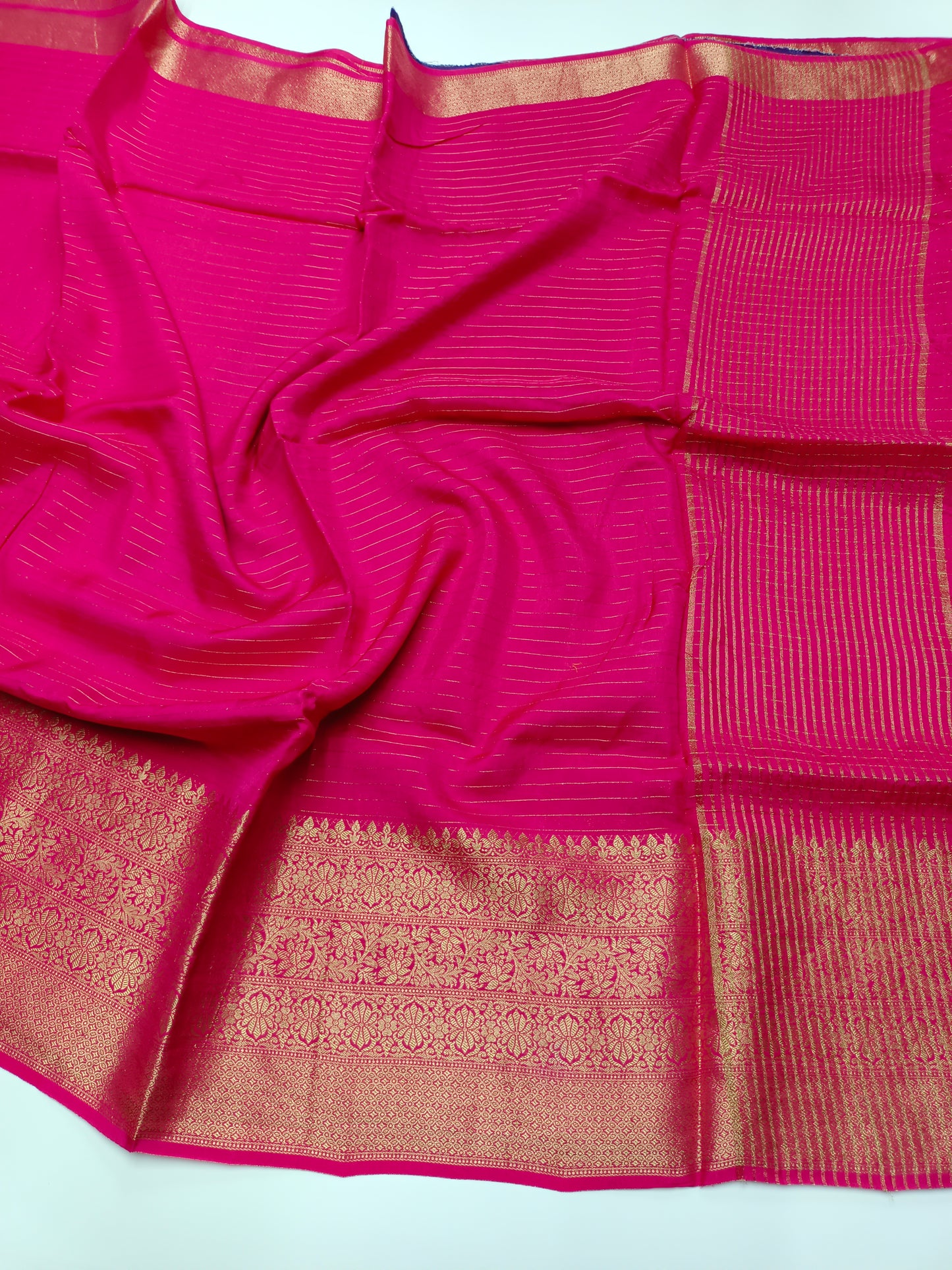 FANCY SEMI CREPE SILK SAREE