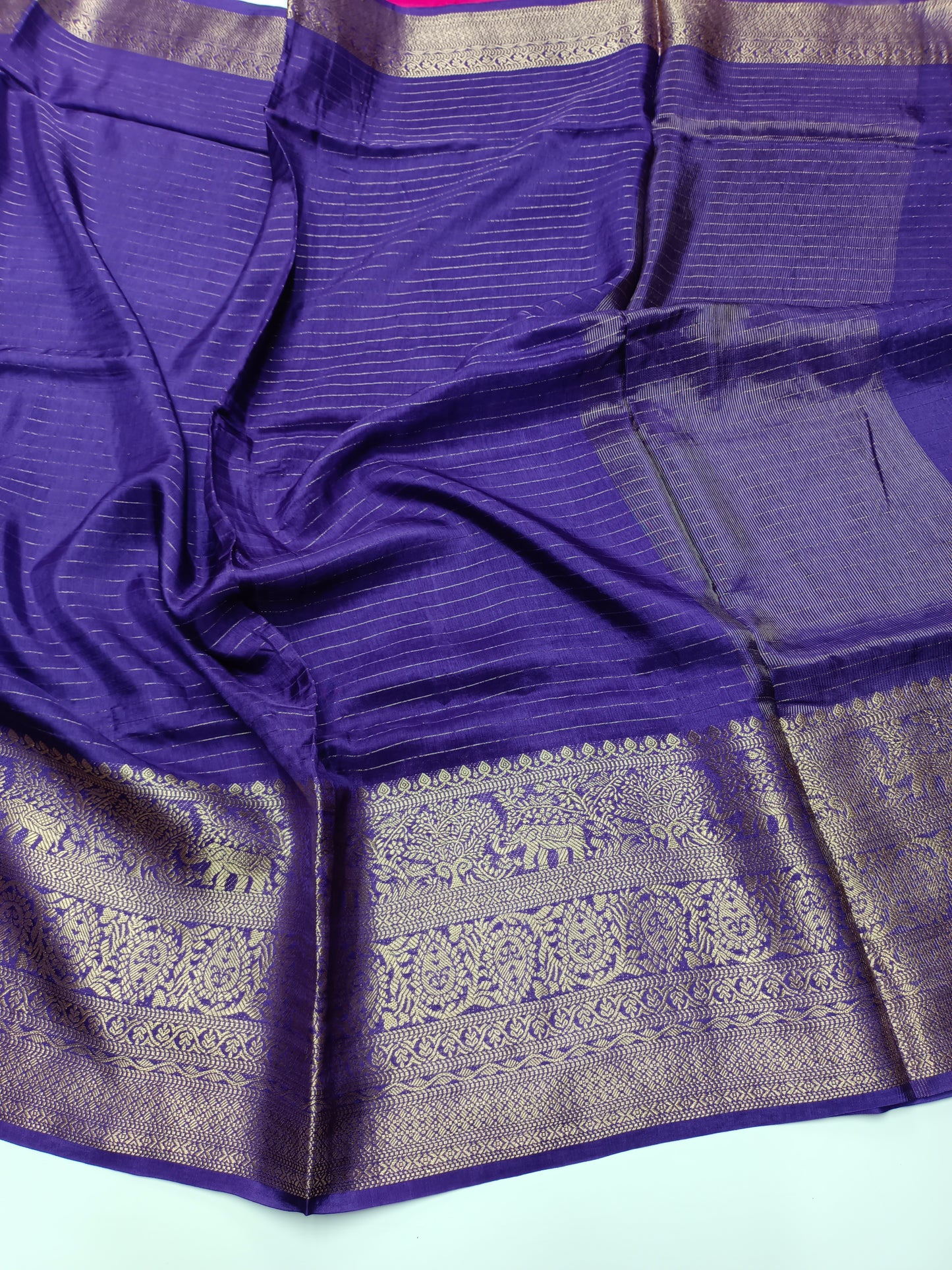 FANCY SEMI CREPE SILK SAREE