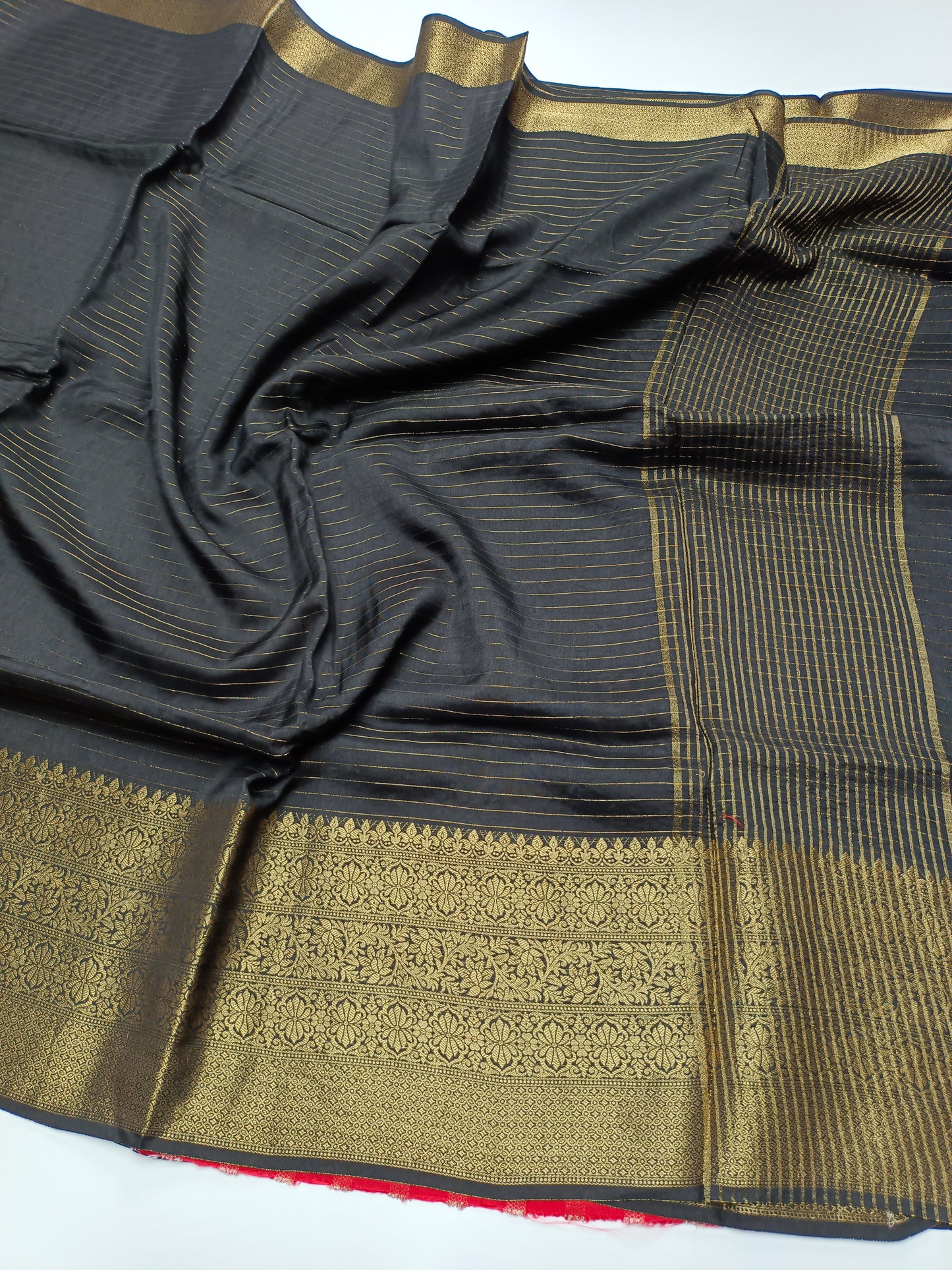FANCY SEMI CREPE SILK SAREE
