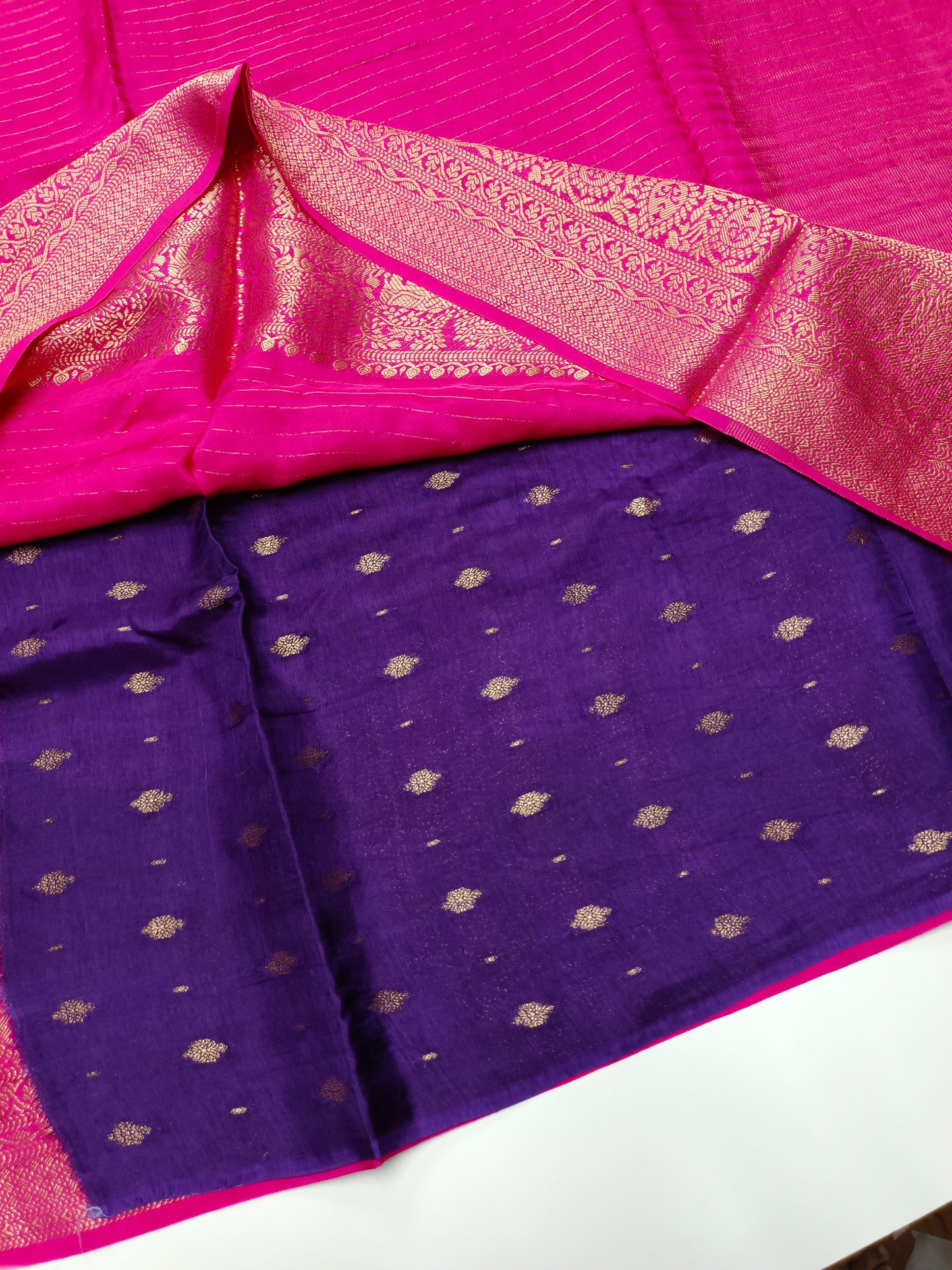 FANCY SEMI CREPE SILK SAREE