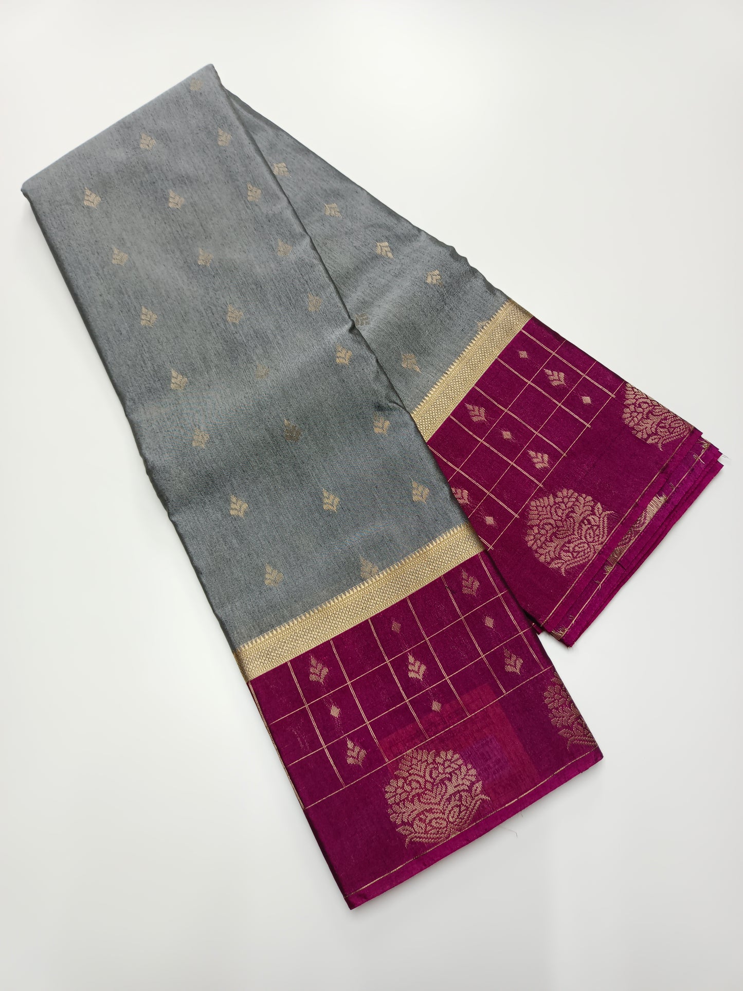 FANCY SOFT COTTON SILK SAREE