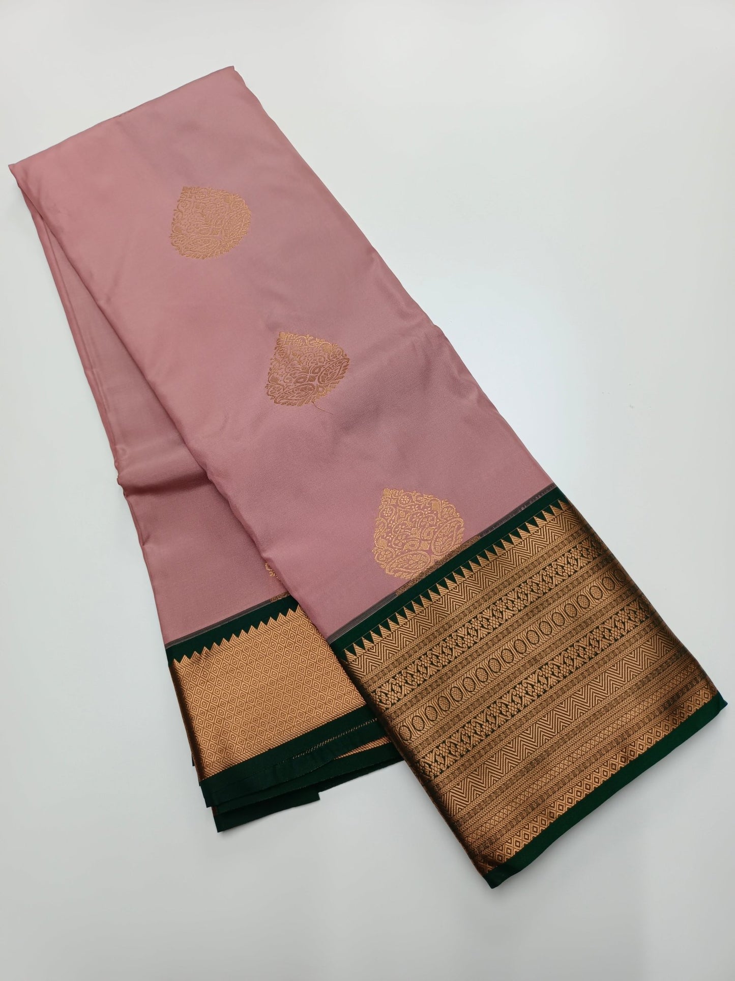 KANCHIPURAM ART SILK SAREE - B S CHANNABASAPPA & SONS