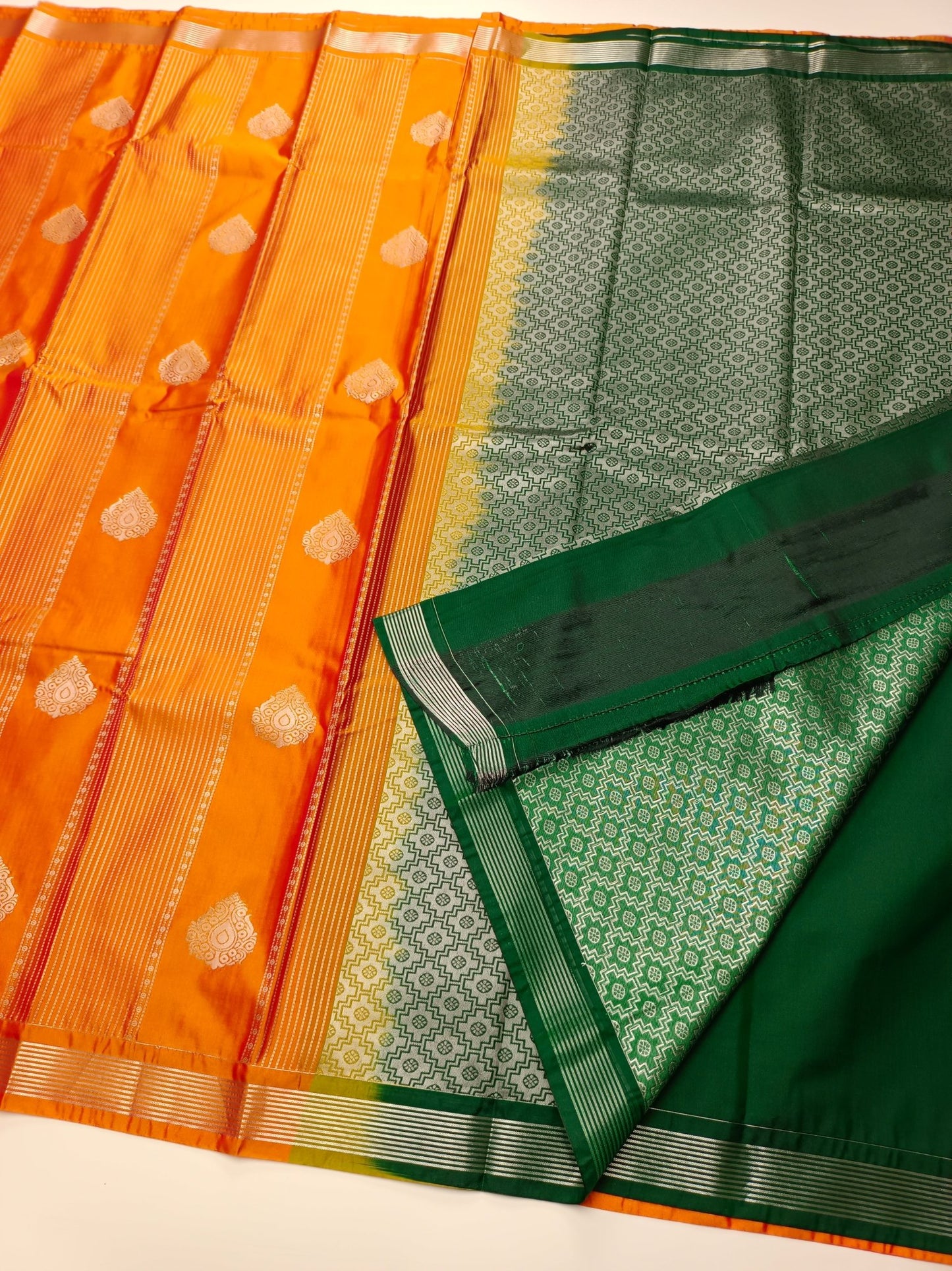 KANCHIPURAM ART SILK SAREE - B S CHANNABASAPPA & SONS