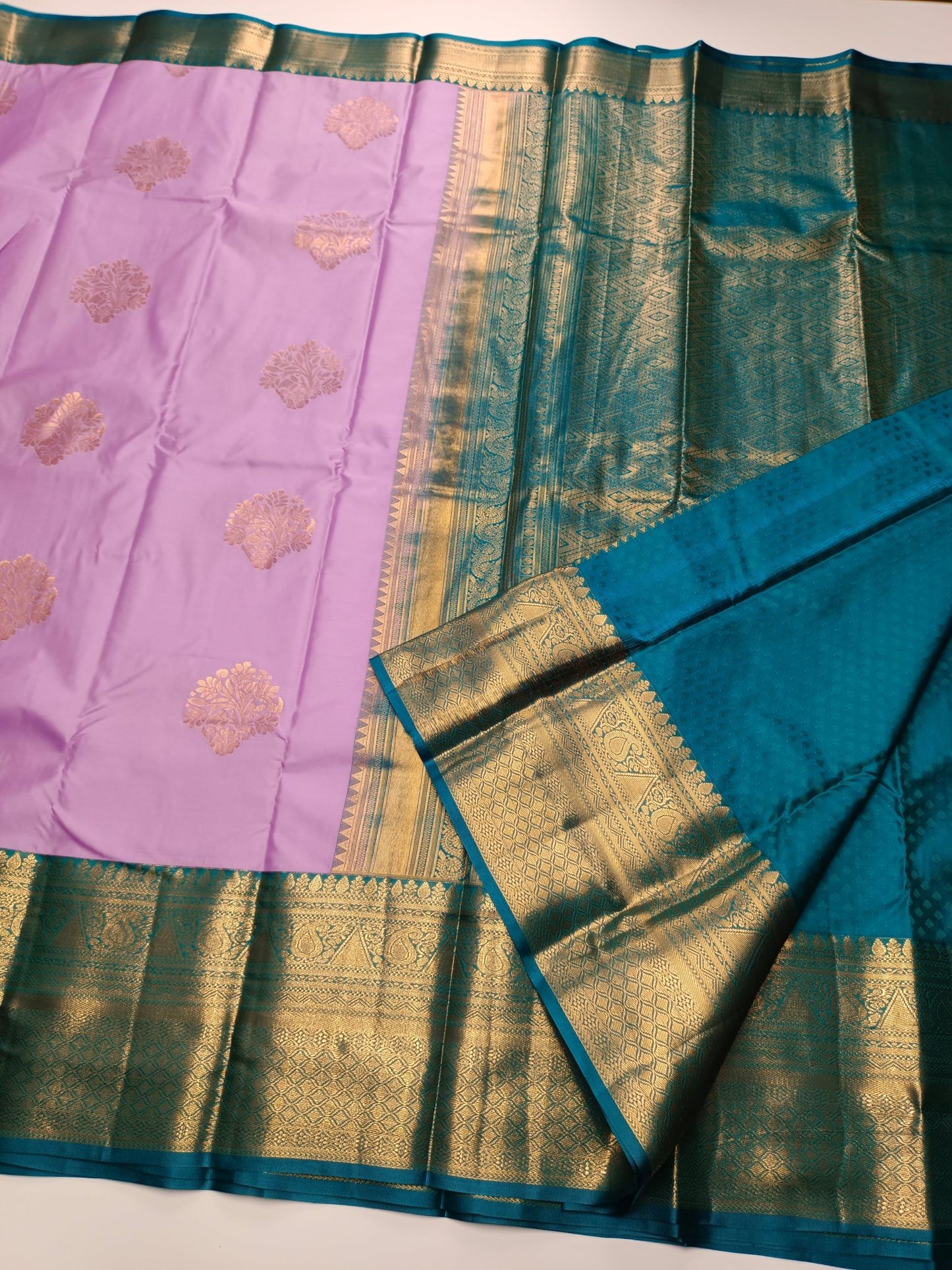 KANCHIPURAM ART SILK SAREE - B S CHANNABASAPPA & SONS