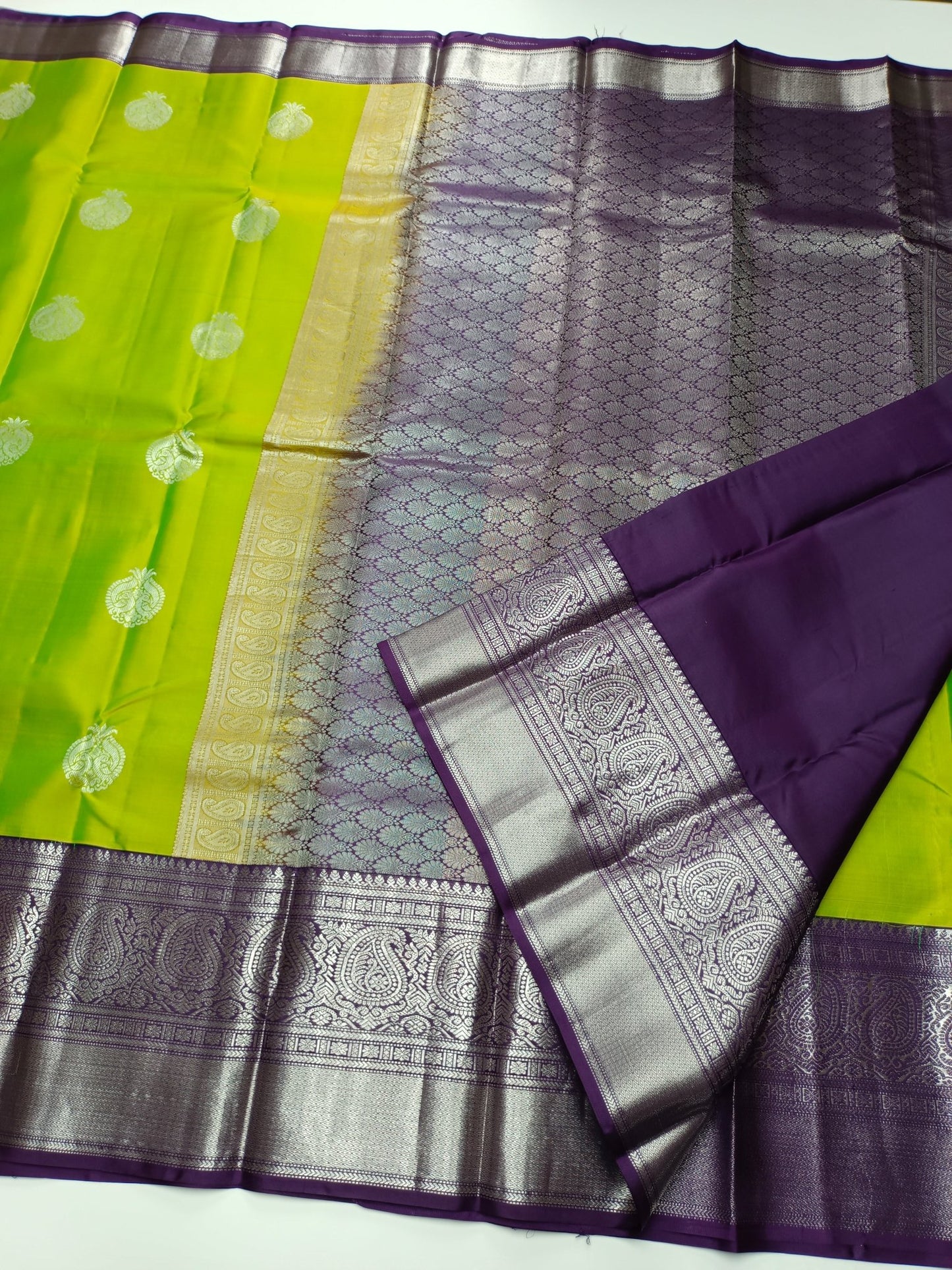 KANCHIPURAM PURE SILK SAREE - B S CHANNABASAPPA & SONS