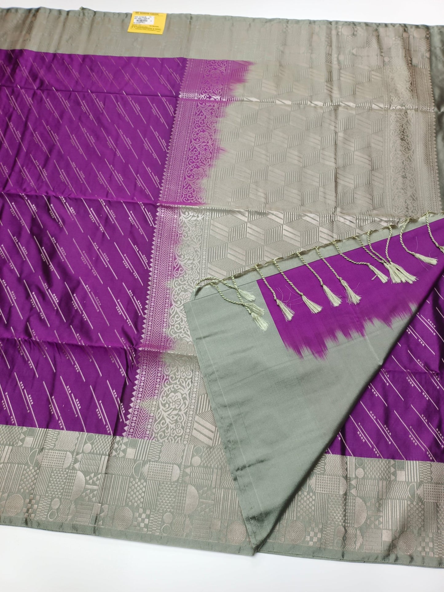 SOFT ART SILK SAREE - B S CHANNABASAPPA & SONS