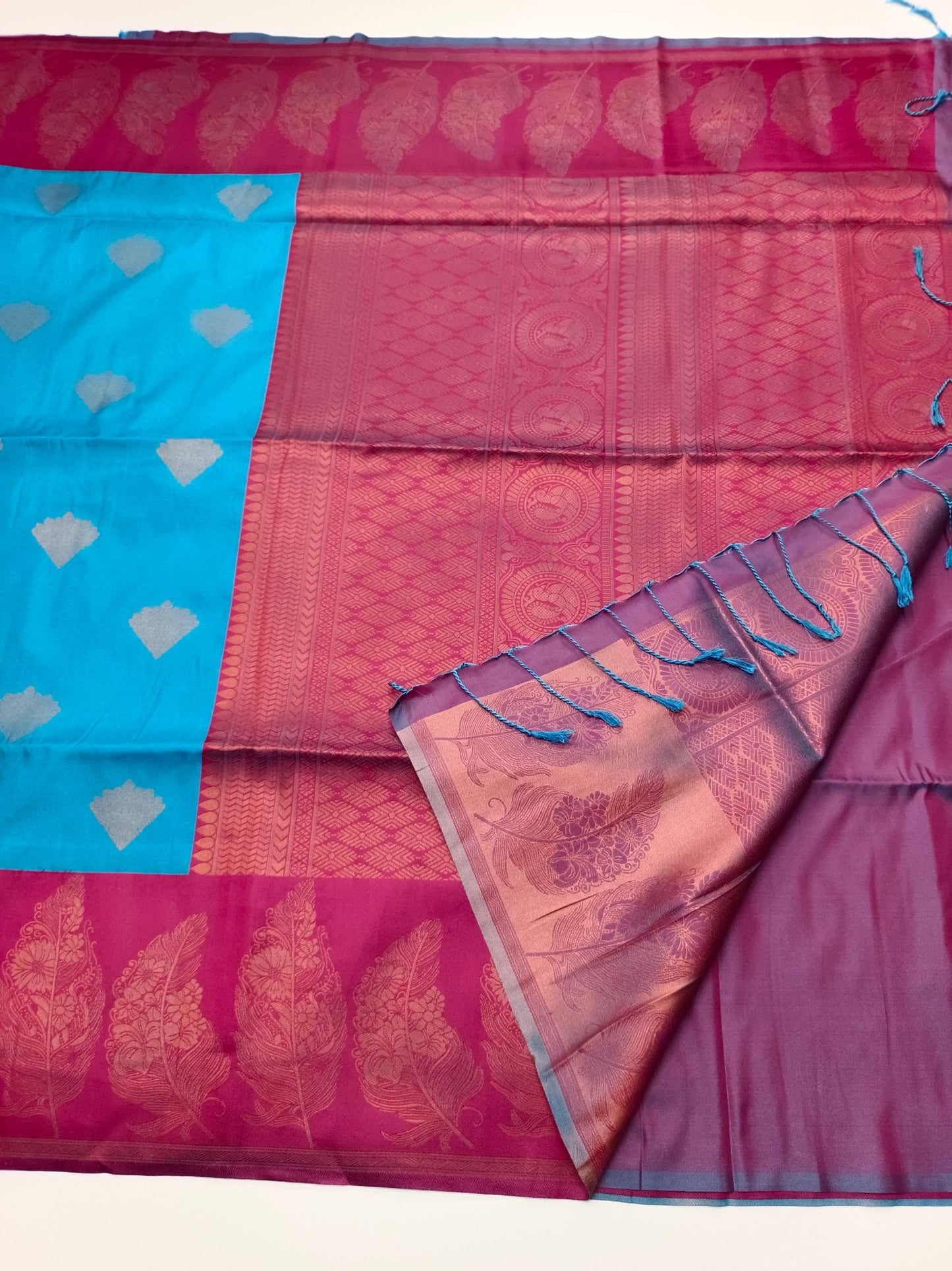 SOFT ART SILK SAREE - B S CHANNABASAPPA & SONS