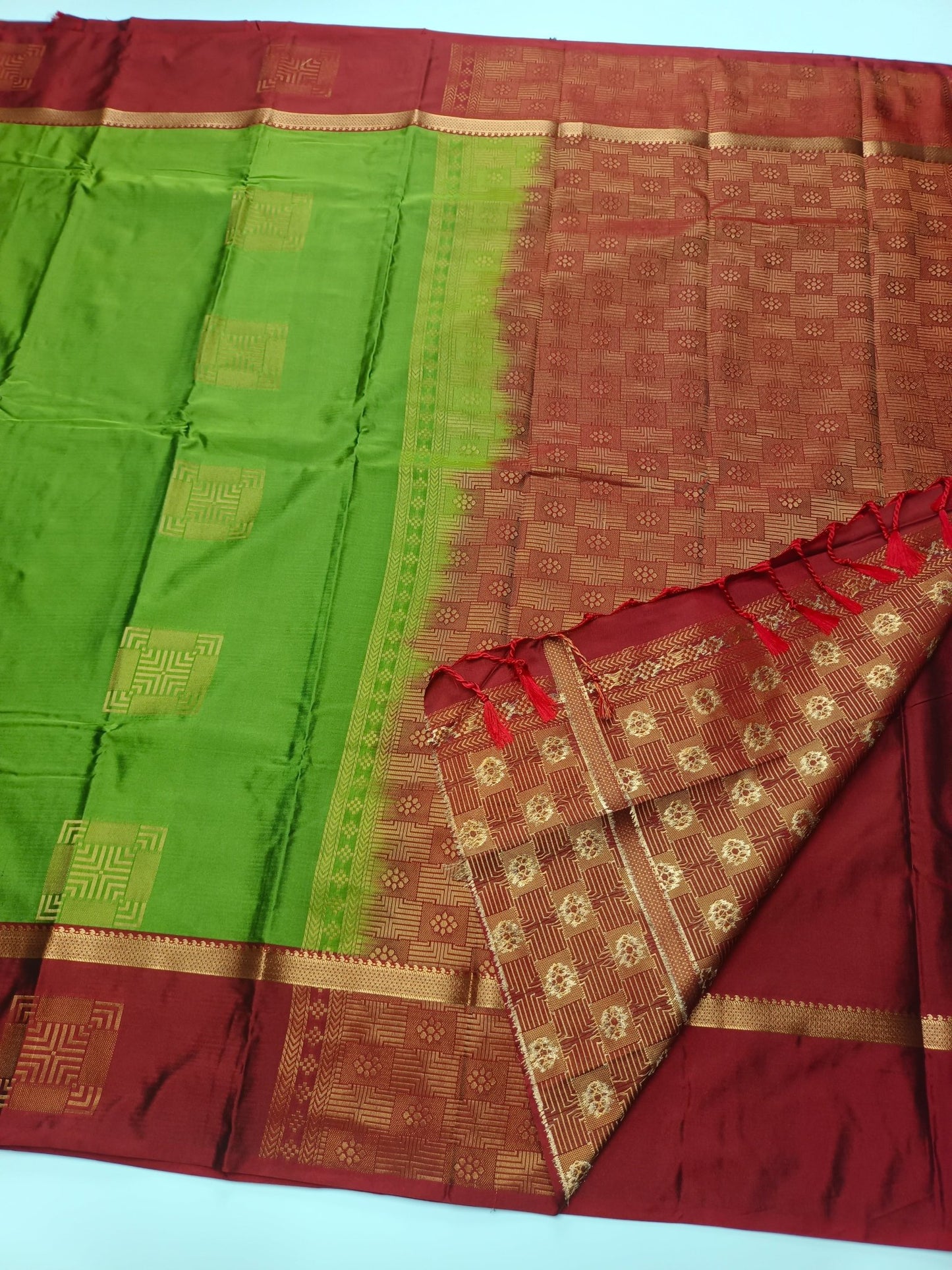 SOFT ART SILK SAREE - B S CHANNABASAPPA & SONS