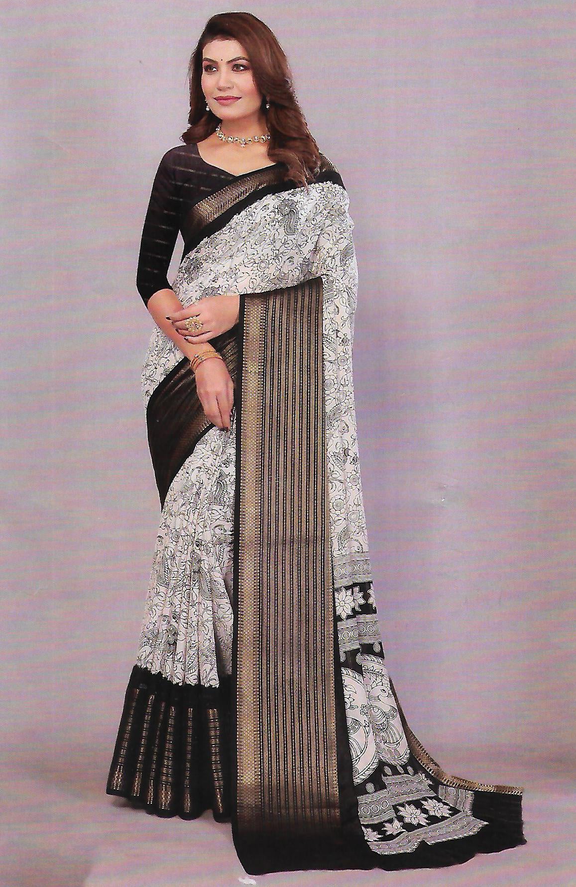 FANCY SYNTHETIC SAREE