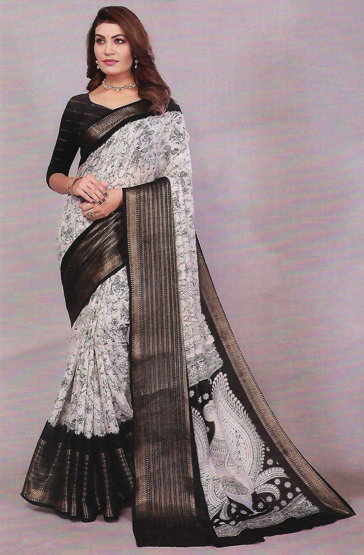 FANCY SYNTHETIC SAREE
