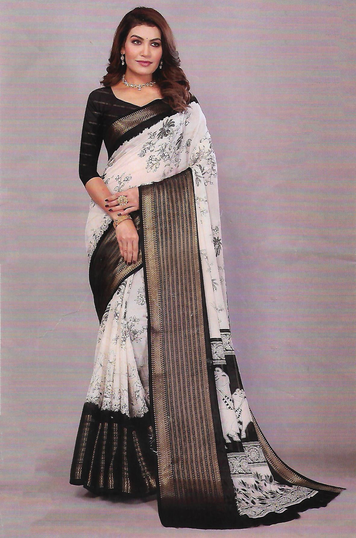 FANCY SYNTHETIC SAREE