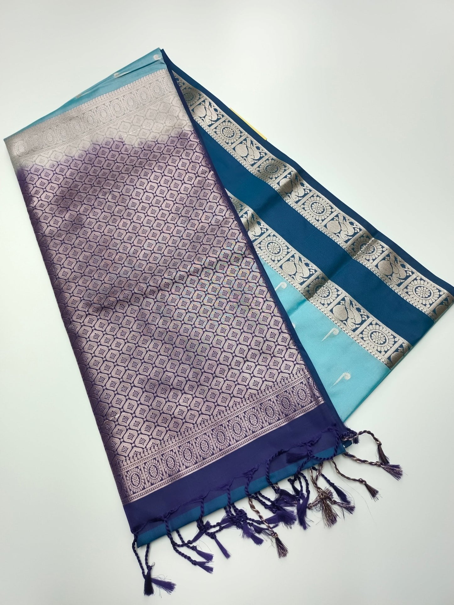 SOFT ART SILK SAREE - B S CHANNABASAPPA & SONS