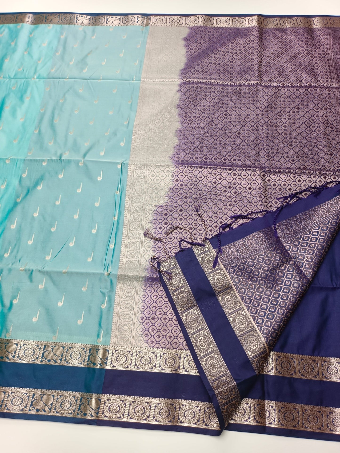SOFT ART SILK SAREE - B S CHANNABASAPPA & SONS