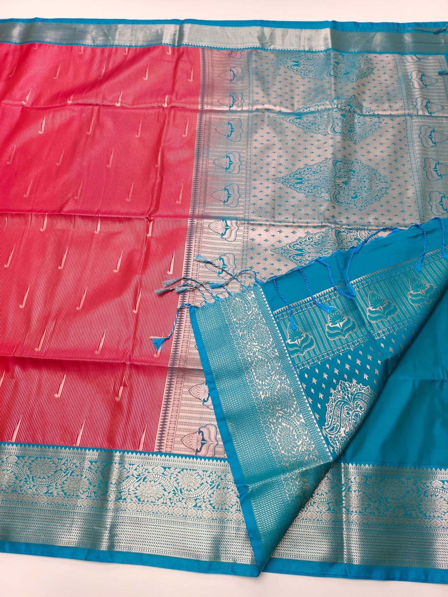 SOFT ART SILK SAREE - B S CHANNABASAPPA & SONS