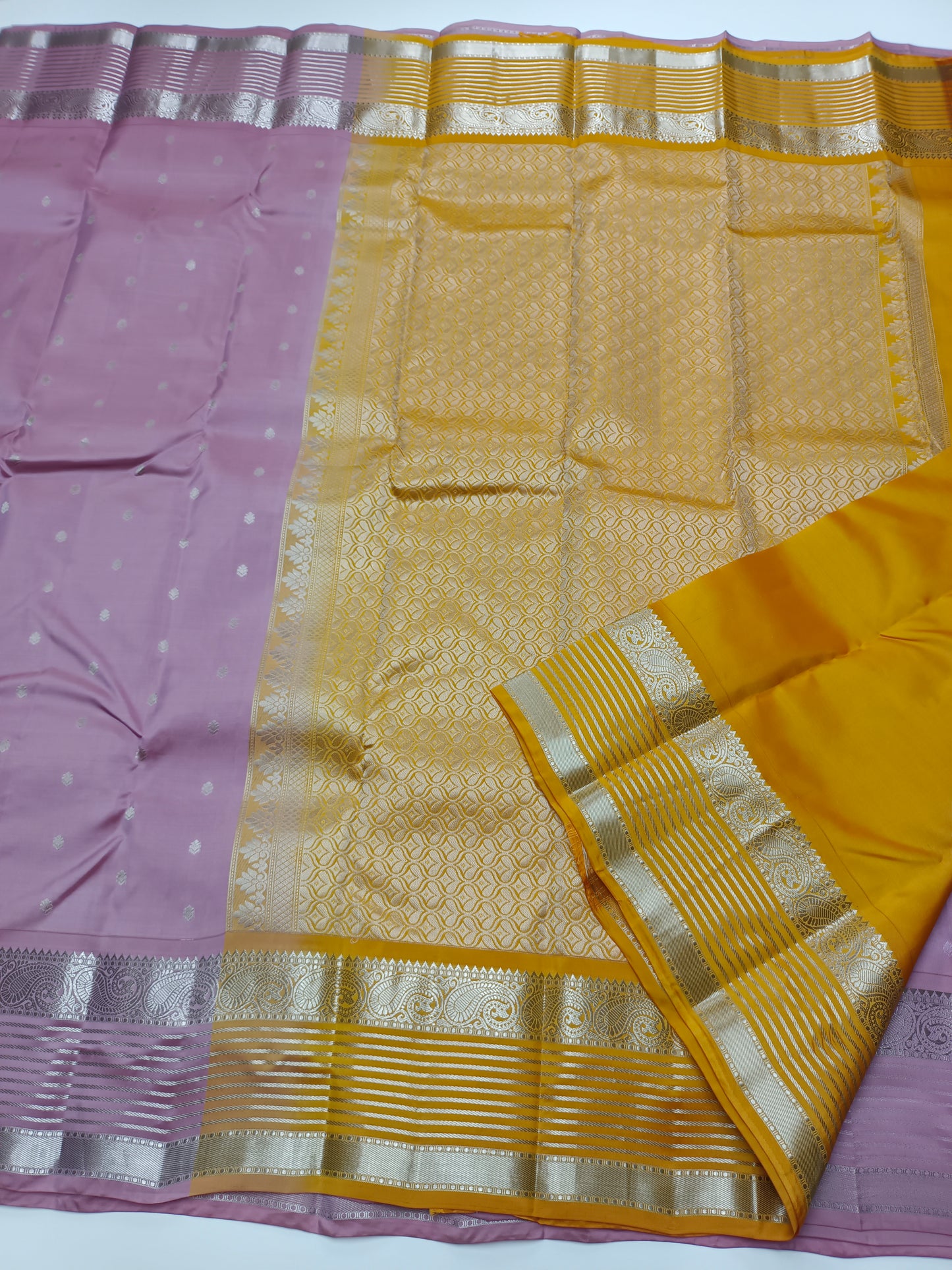 KANCHIPURAM SEMI SILK SAREE