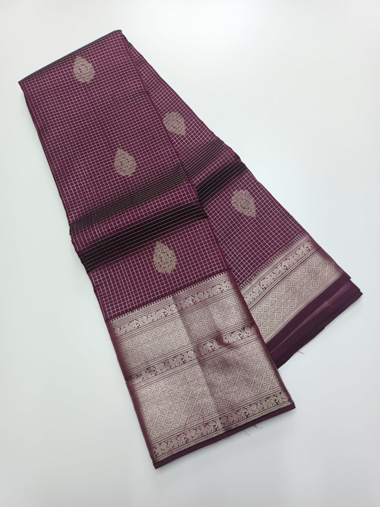 KANCHIPURAM PURE SILK SAREE - B S CHANNABASAPPA & SONS
