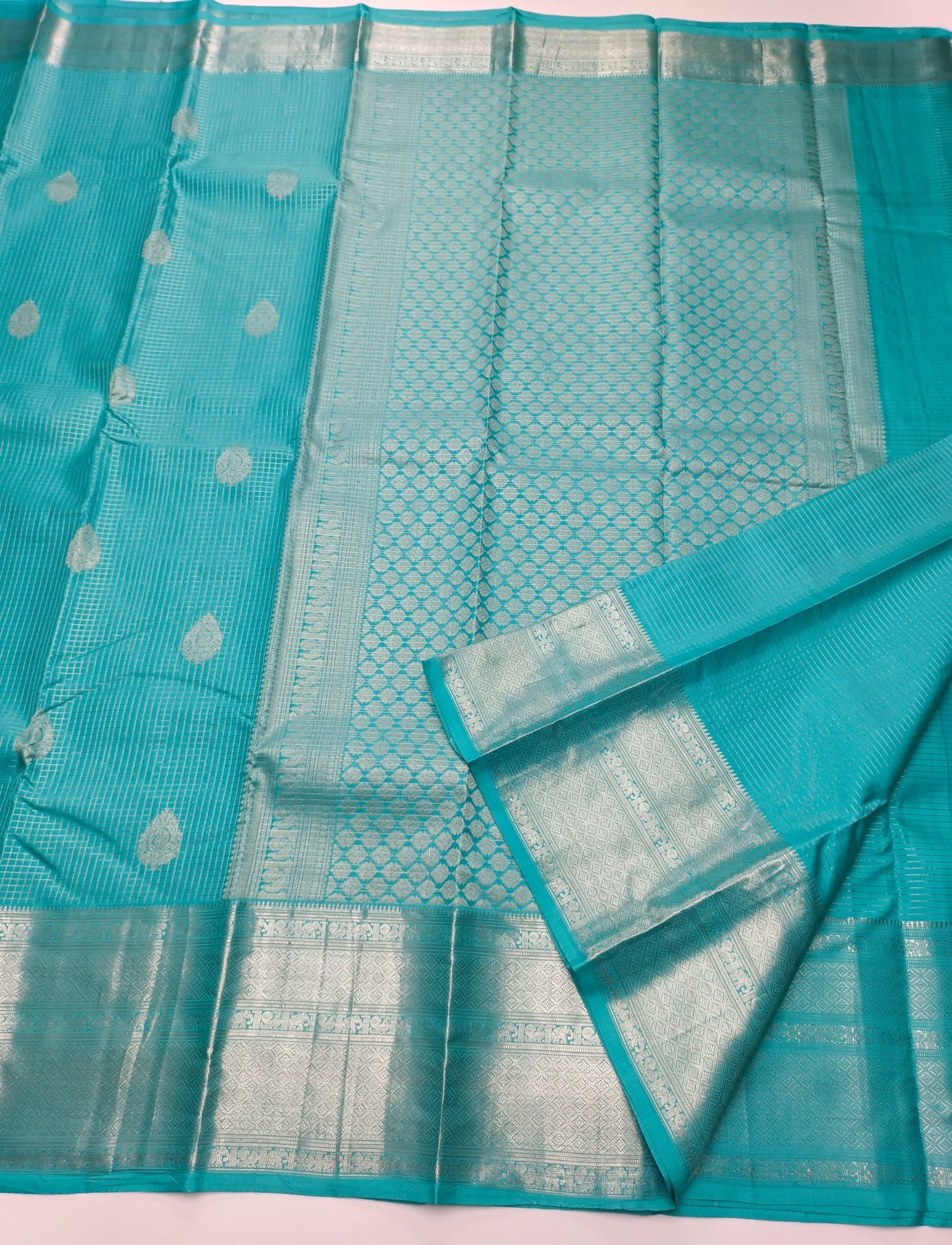 KANCHIPURAM PURE SILK SAREE - B S CHANNABASAPPA & SONS