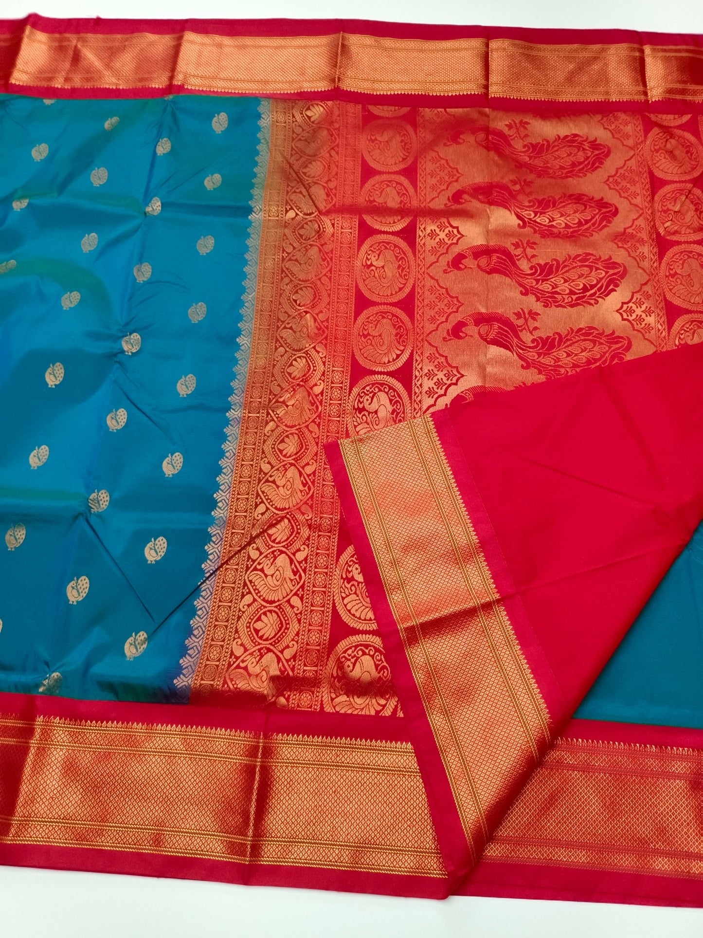 FANCY ART SILK SAREE - B S CHANNABASAPPA & SONS
