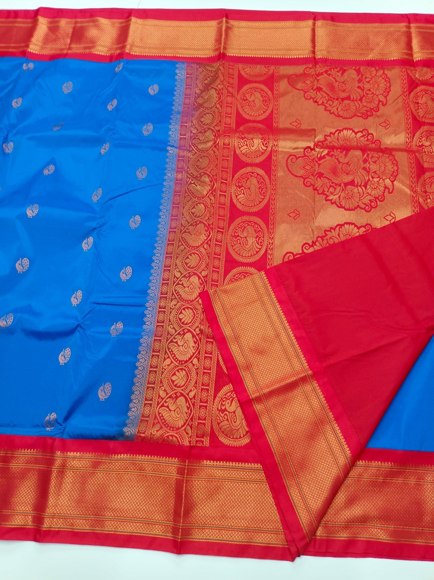 FANCY ART SILK SAREE - B S CHANNABASAPPA & SONS