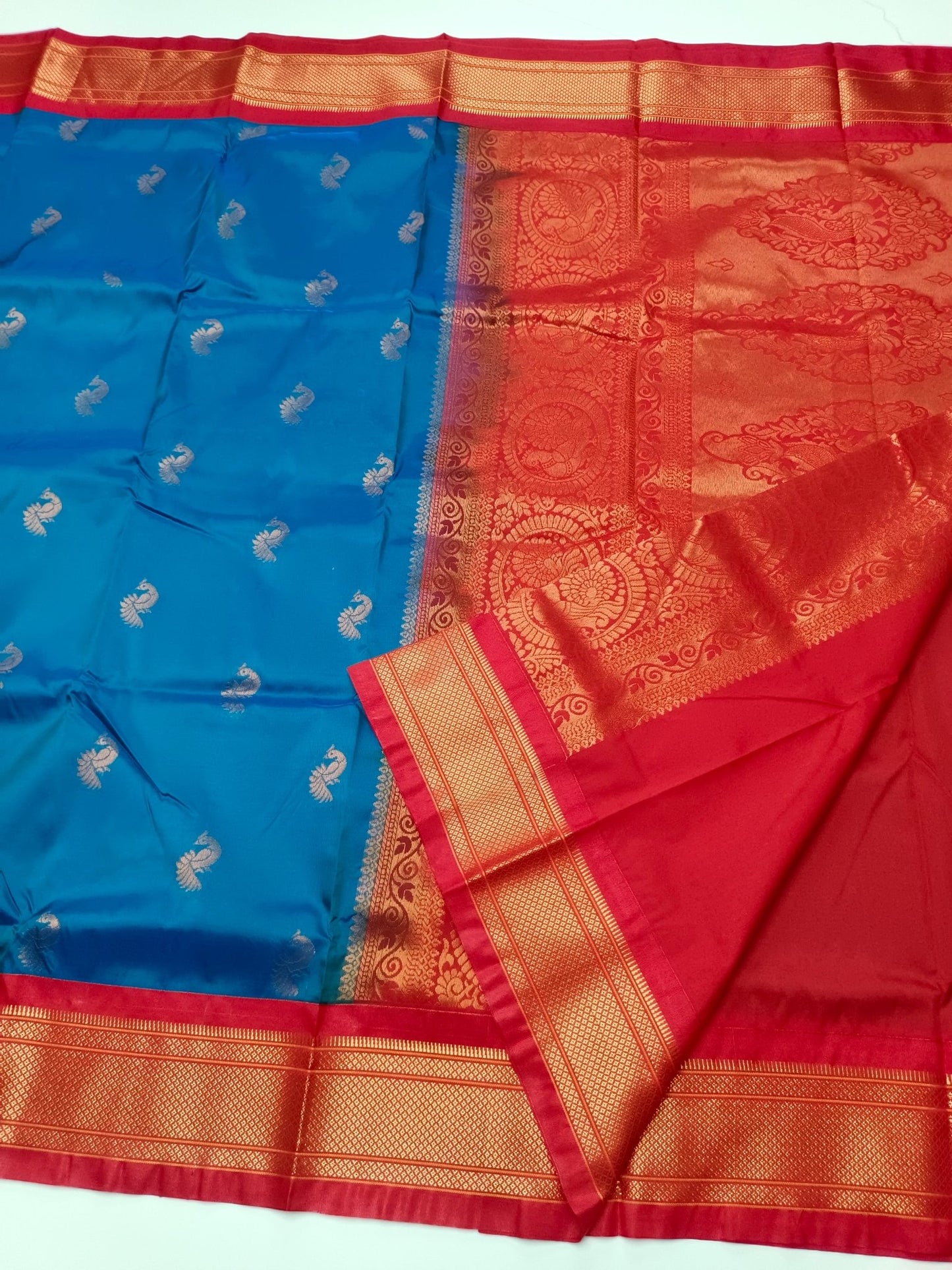 FANCY ART SILK SAREE - B S CHANNABASAPPA & SONS