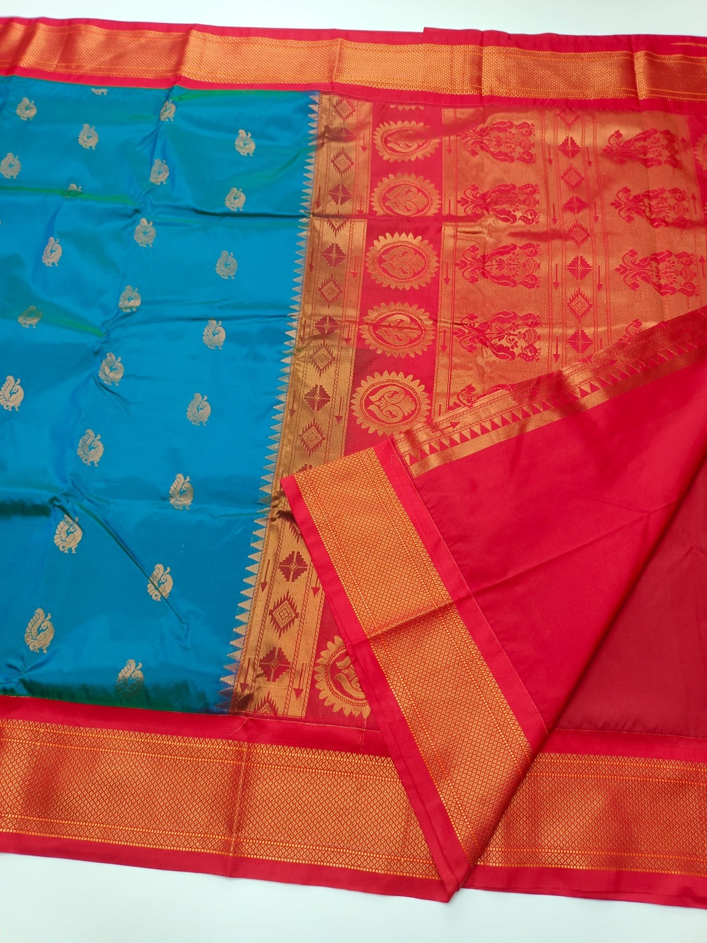 FANCY ART SILK SAREE - B S CHANNABASAPPA & SONS