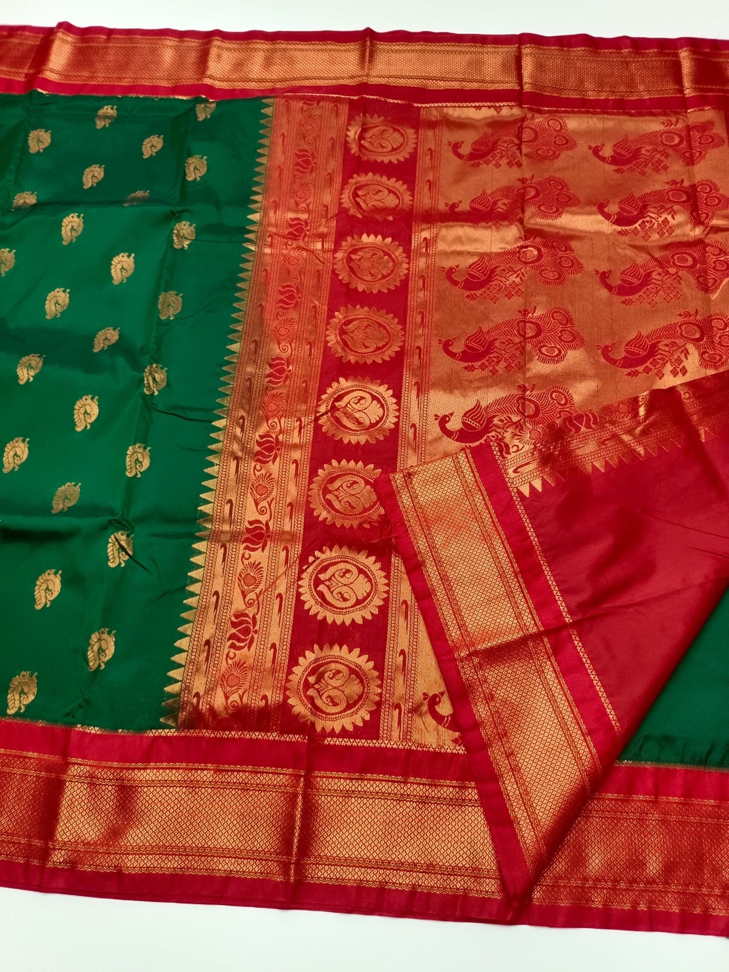 FANCY ART SILK SAREE - B S CHANNABASAPPA & SONS