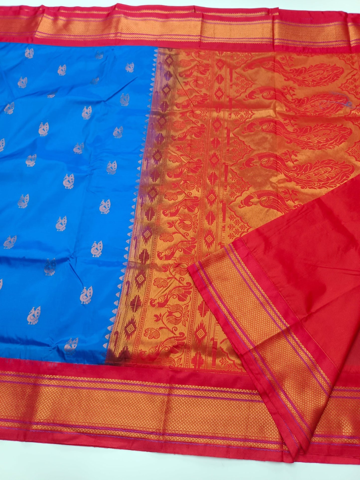 FANCY ART SILK SAREE - B S CHANNABASAPPA & SONS