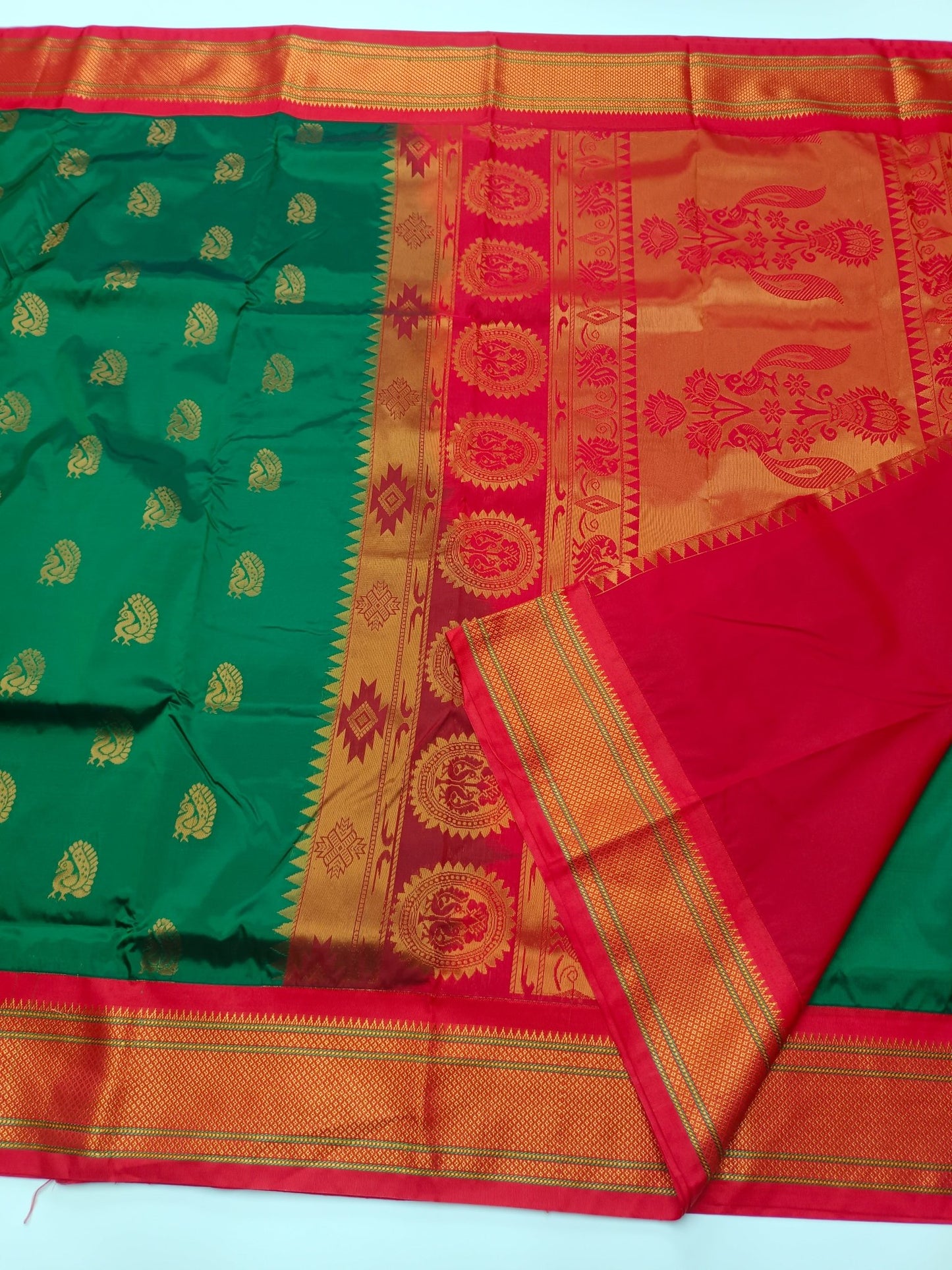 FANCY ART SILK SAREE - B S CHANNABASAPPA & SONS