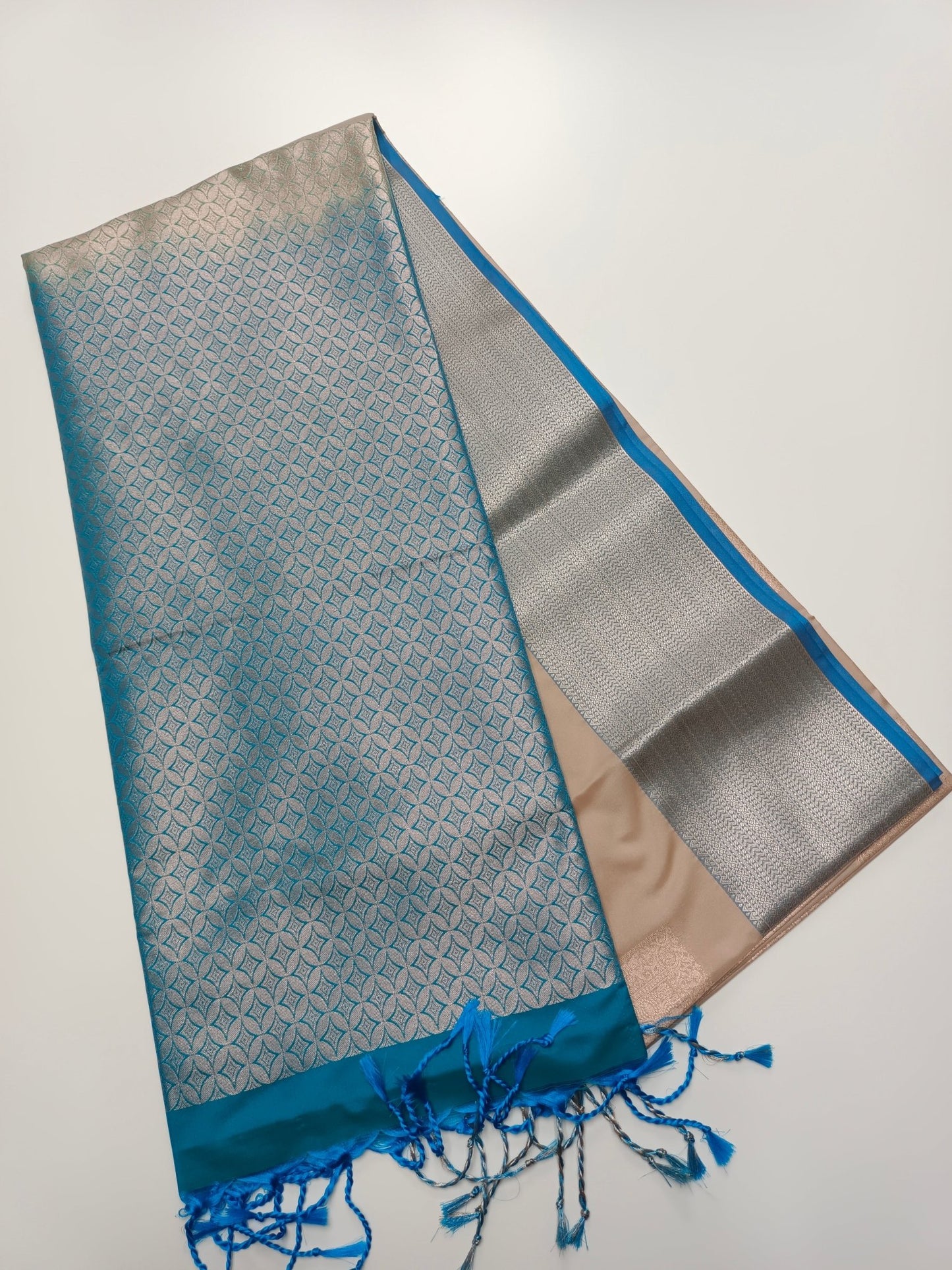 SEMI SOFT ART SILK SAREE - B S CHANNABASAPPA & SONS