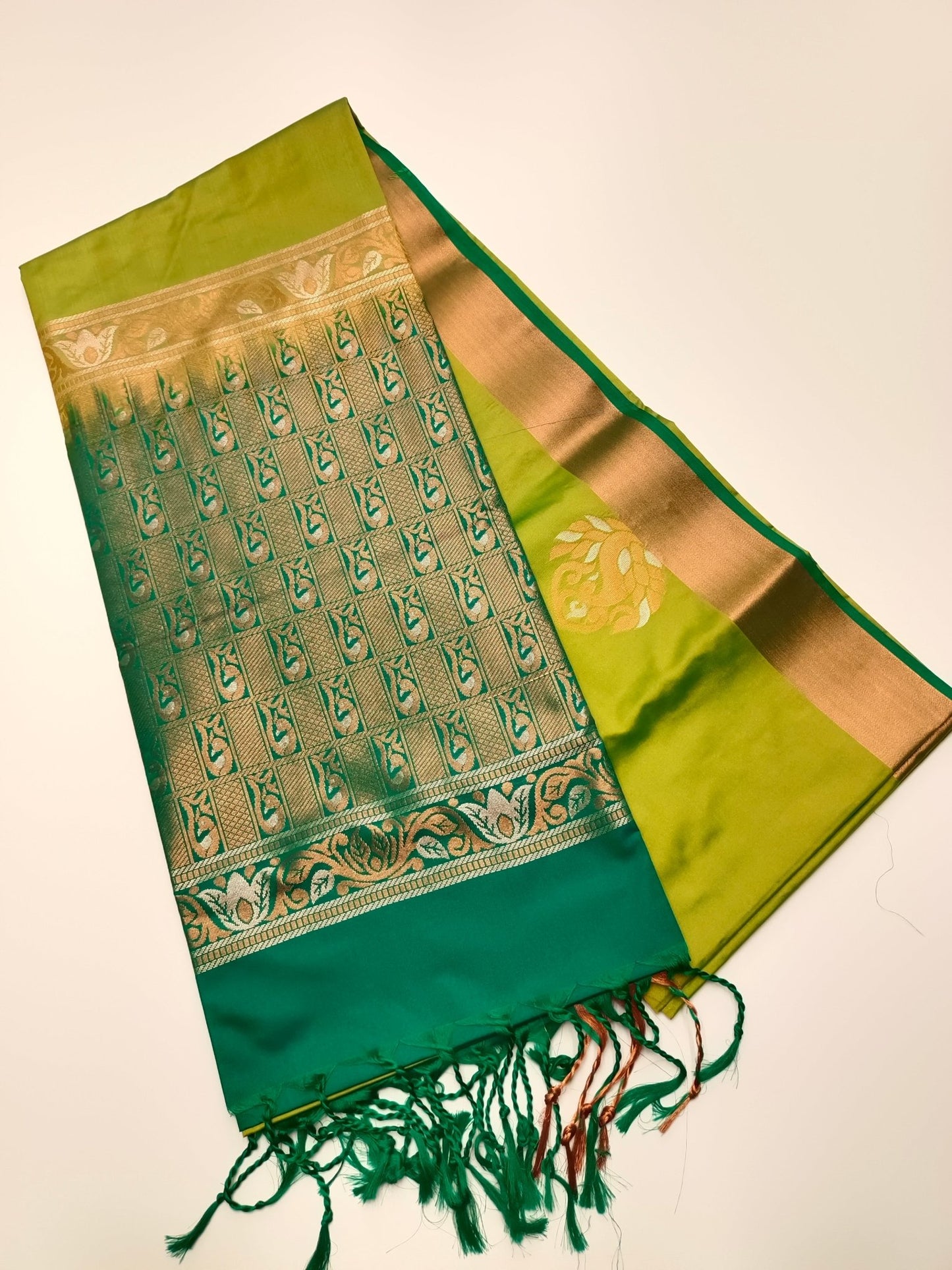 SEMI SOFT ART SILK SAREE - B S CHANNABASAPPA & SONS