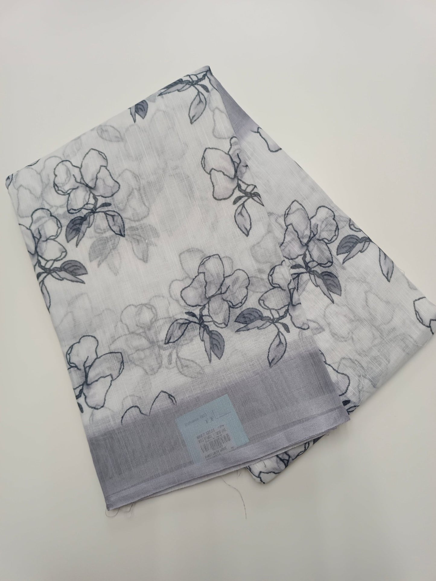 FANCY LINEN SAREE - B S CHANNABASAPPA & SONS