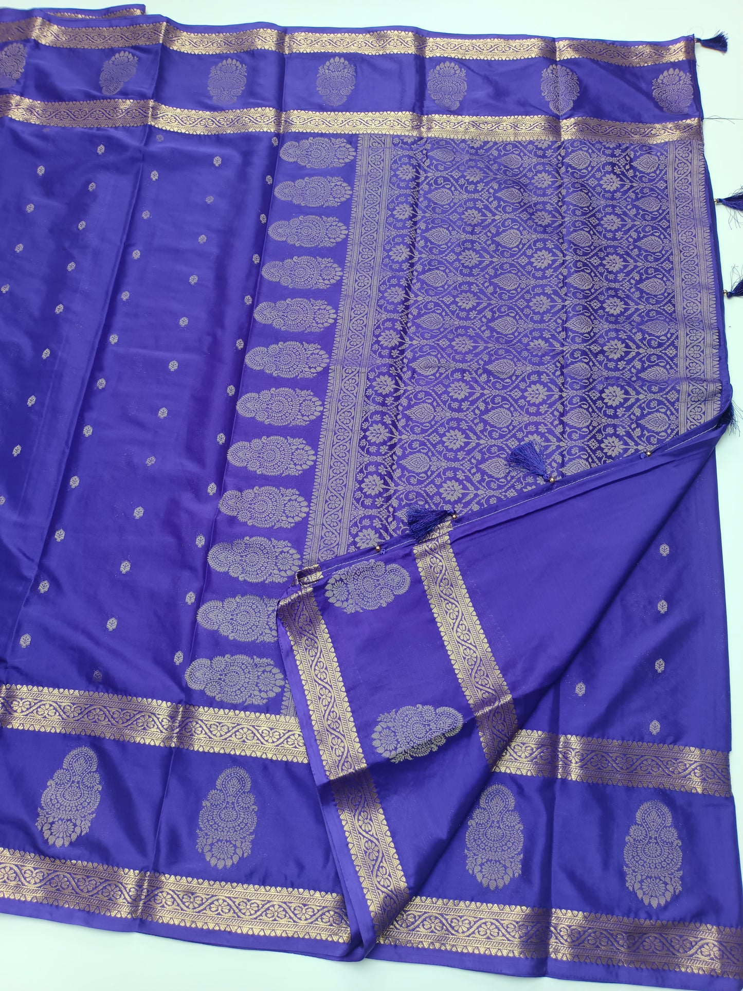 SEMI CREPE SILK SAREE