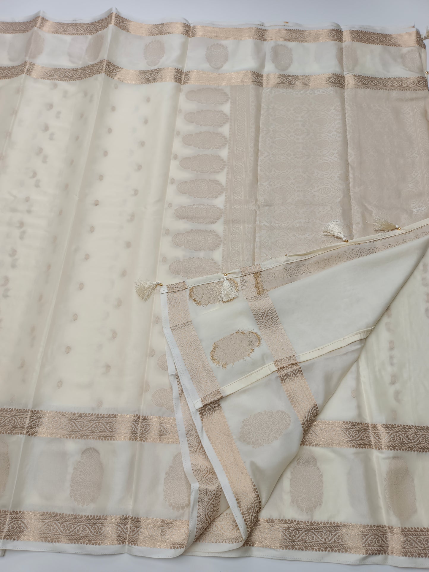 SEMI CREPE SILK SAREE