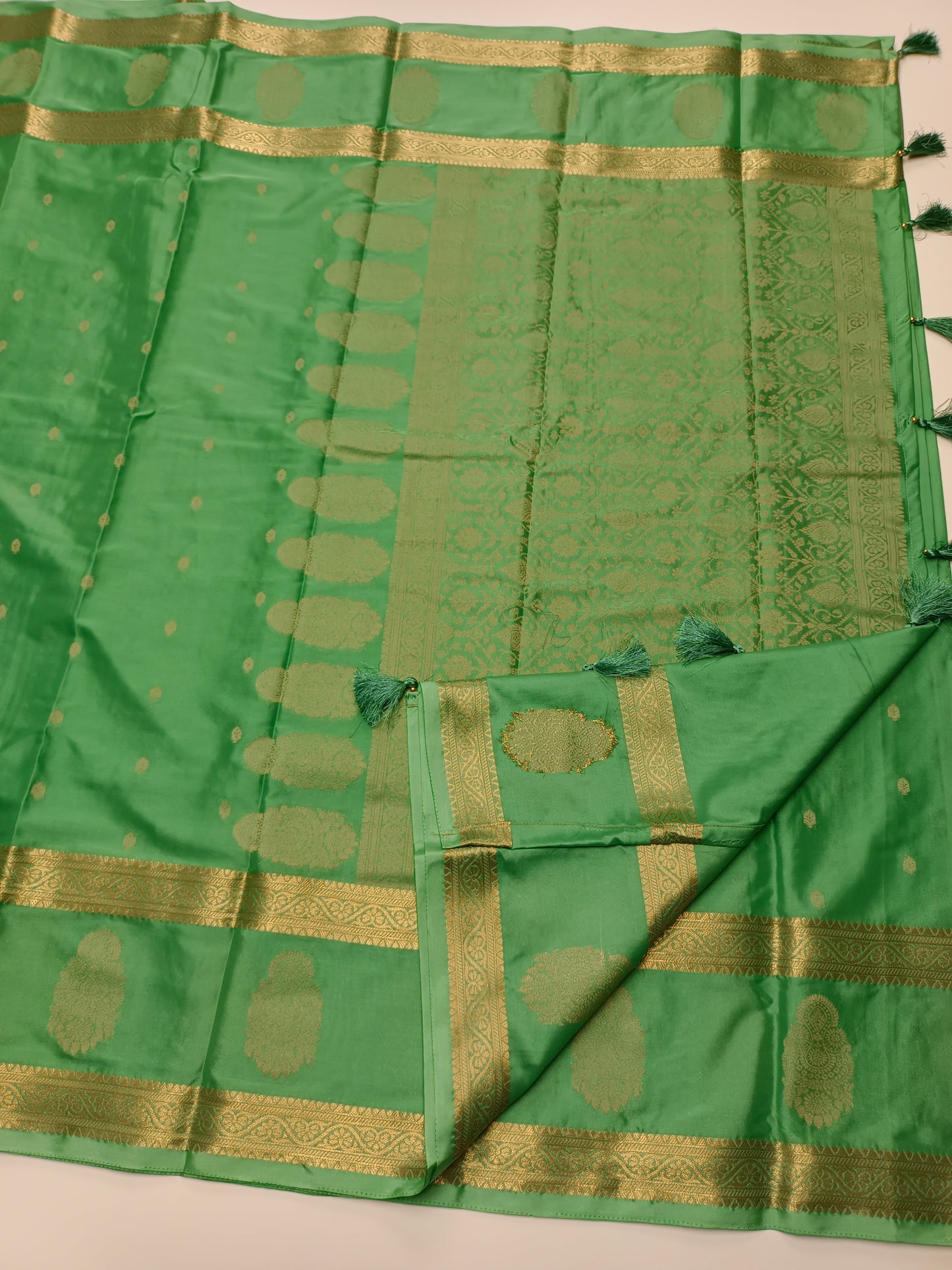 SEMI CREPE SILK SAREE