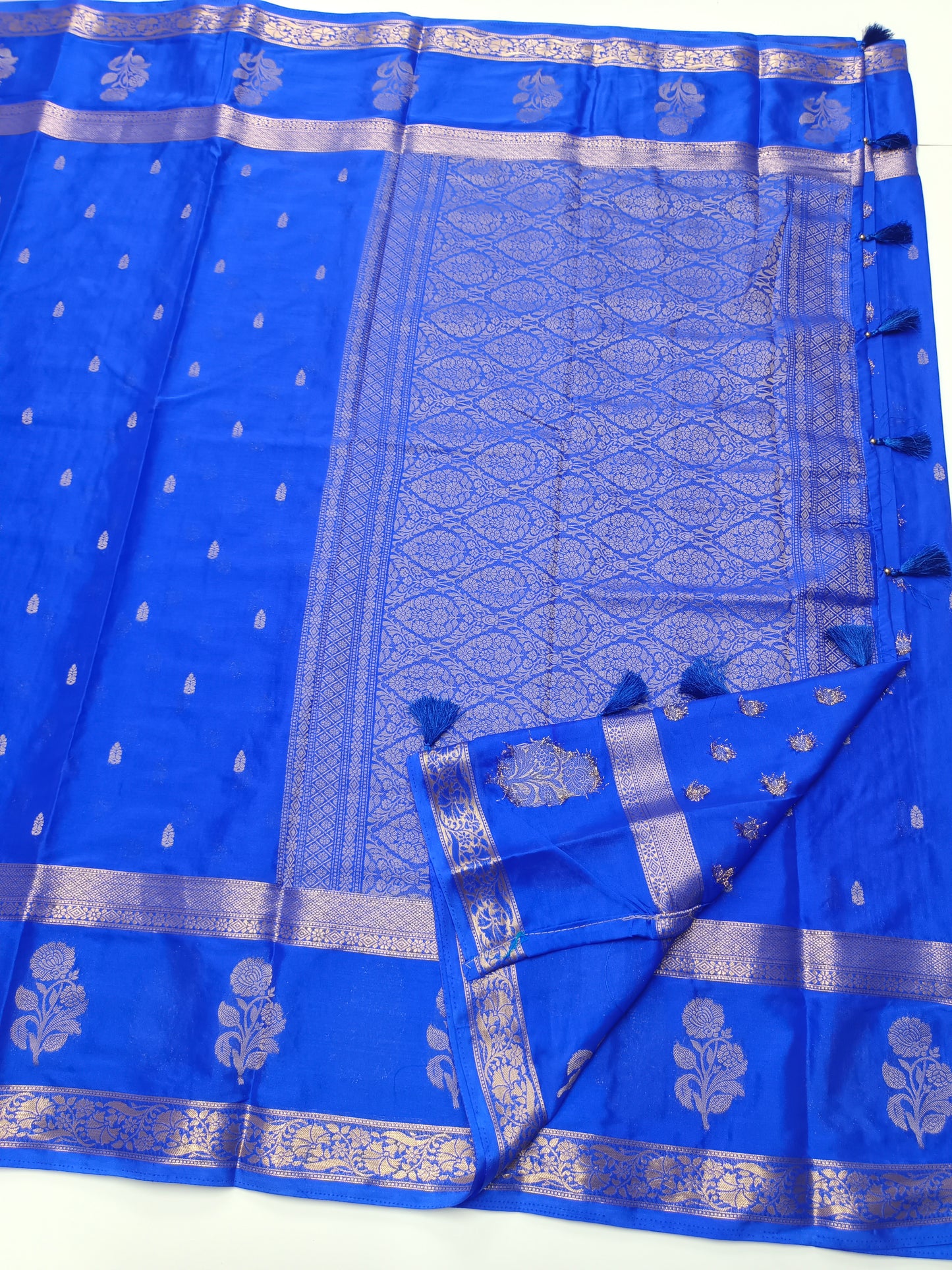 SEMI CREPE SILK SAREE